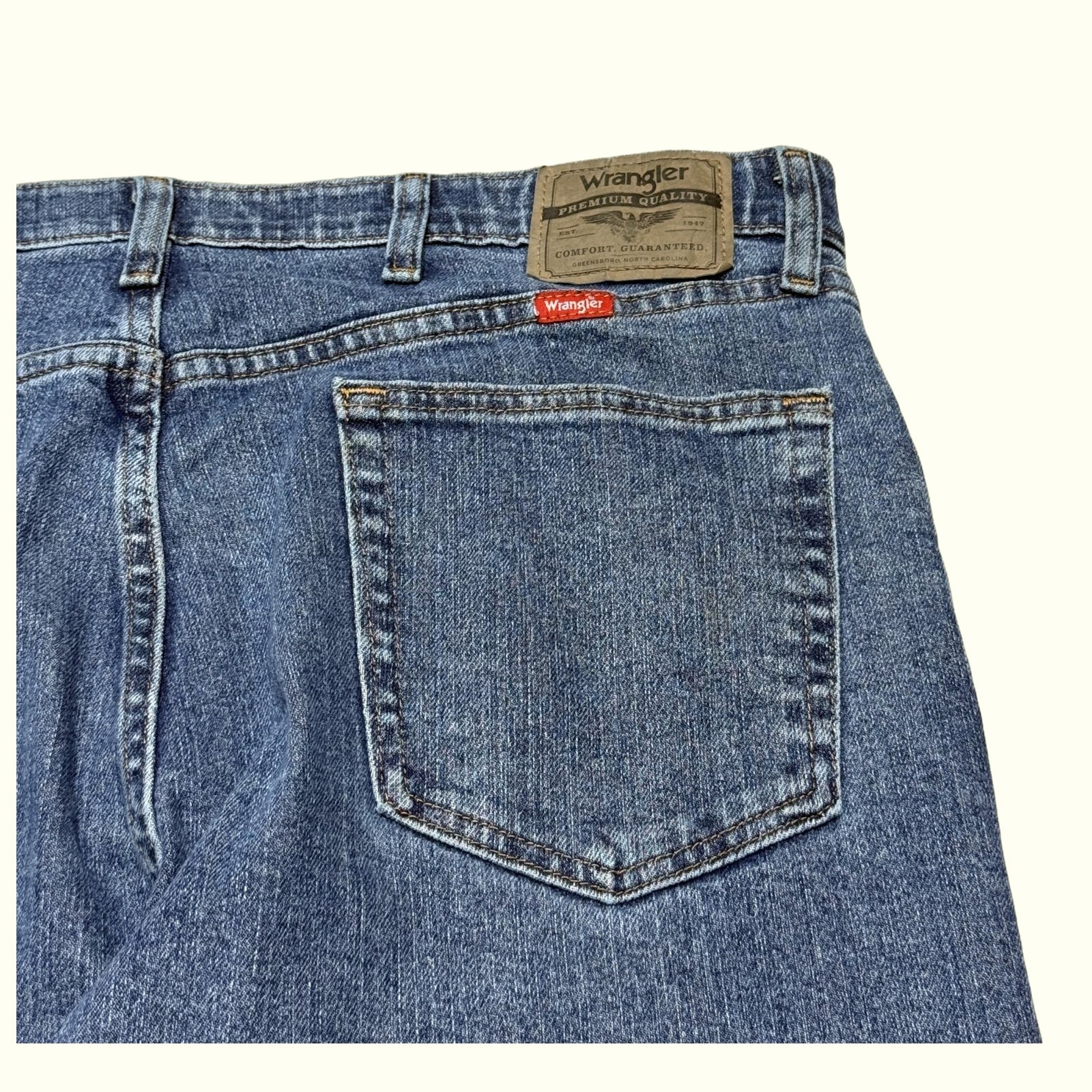 Wrangler Jean Regular Homme 2000s Workwear – W36