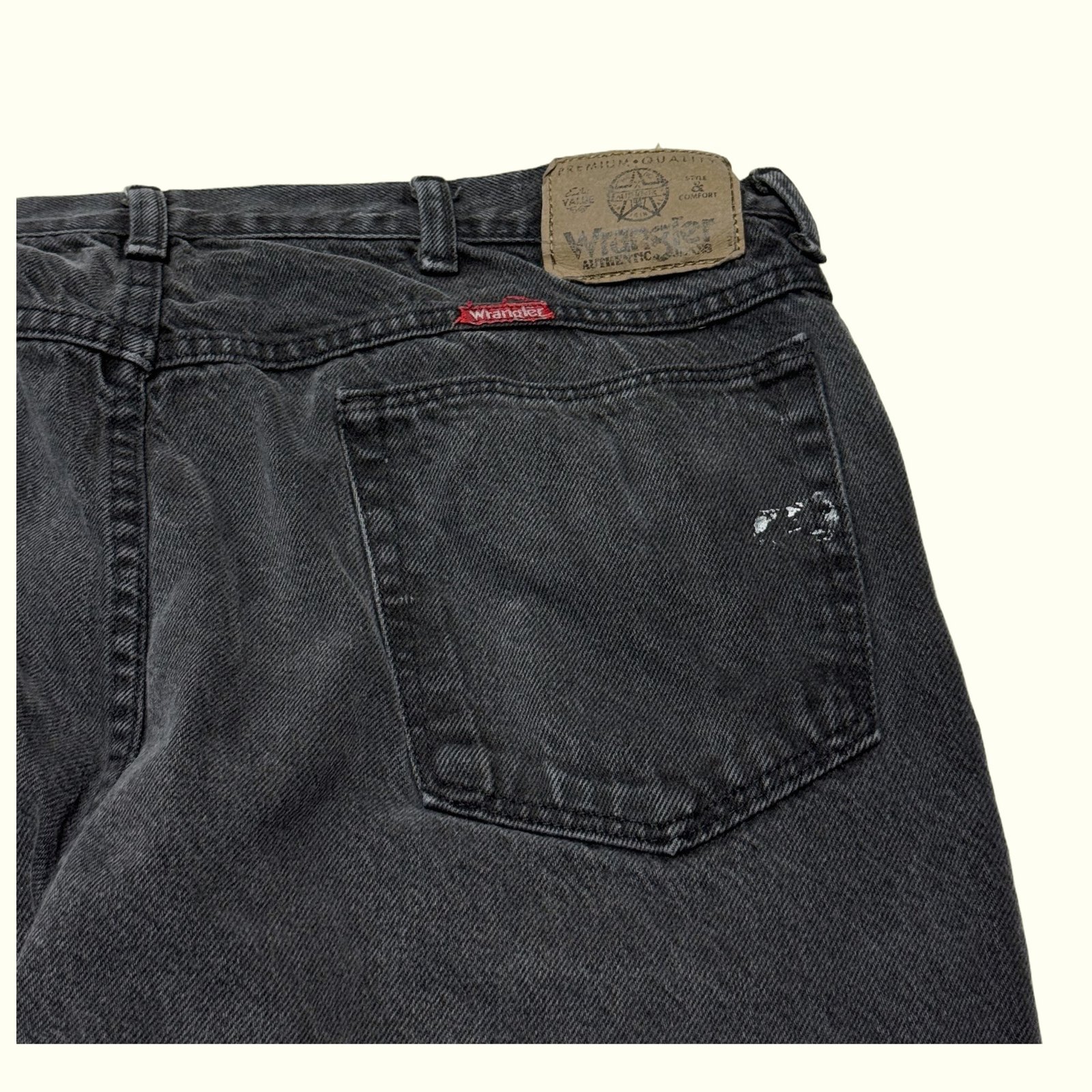 Wrangler Jean Relaxed Homme 2000s Workwear – W38