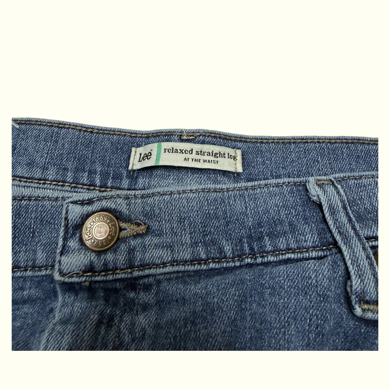 Lee Jean Regular Femme 2000s Normcore – W38