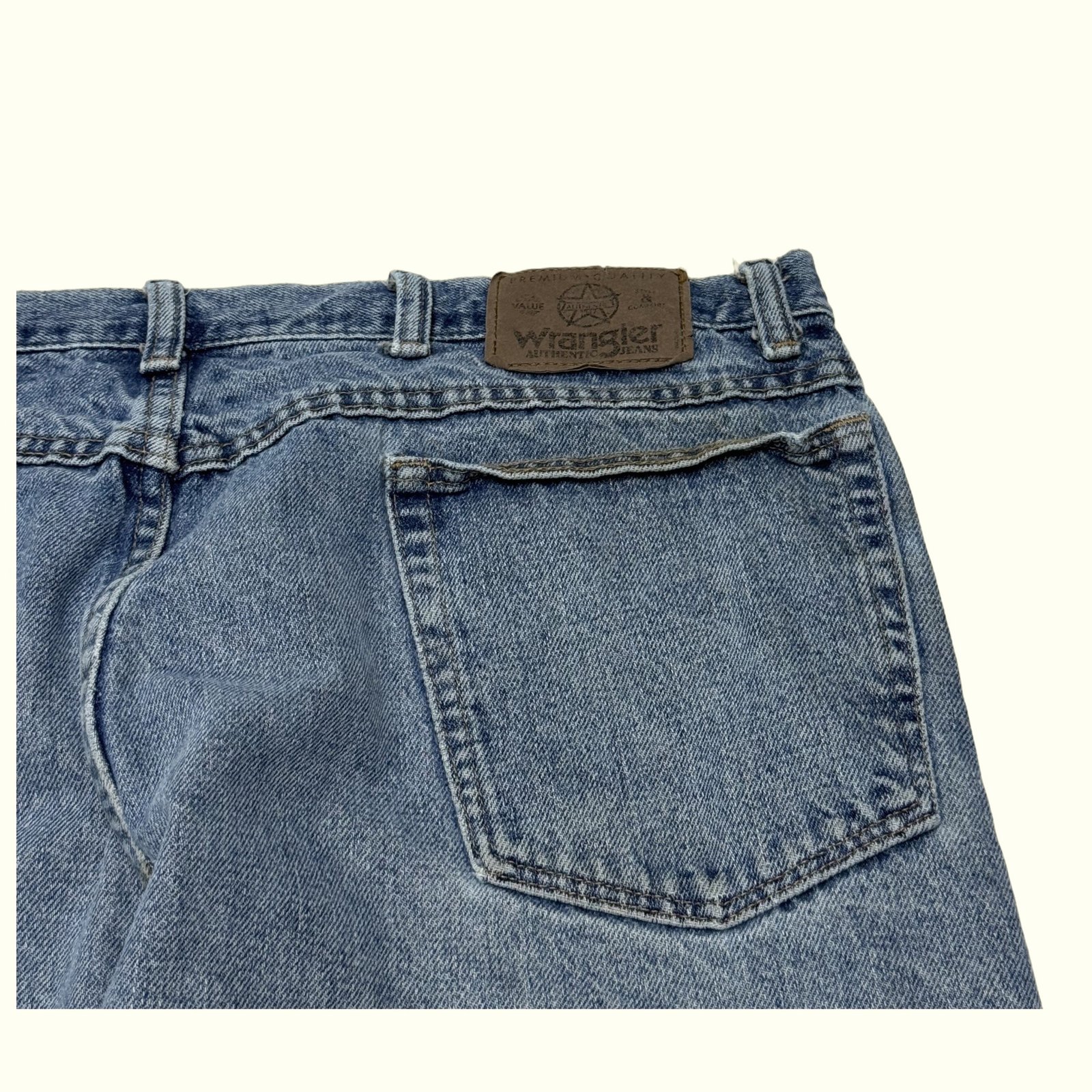 Wrangler Jean Relaxed Homme 2000s Workwear – W38
