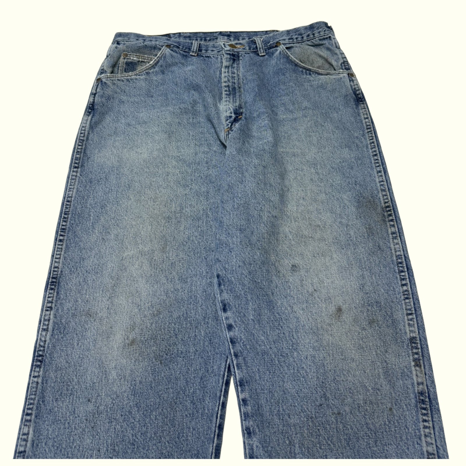 Wrangler Jean Relaxed Homme 2000s Workwear – W38