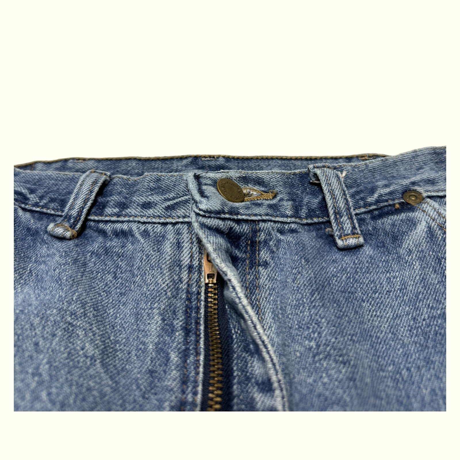 Wrangler Jean Relaxed Homme 2000s Workwear – W38