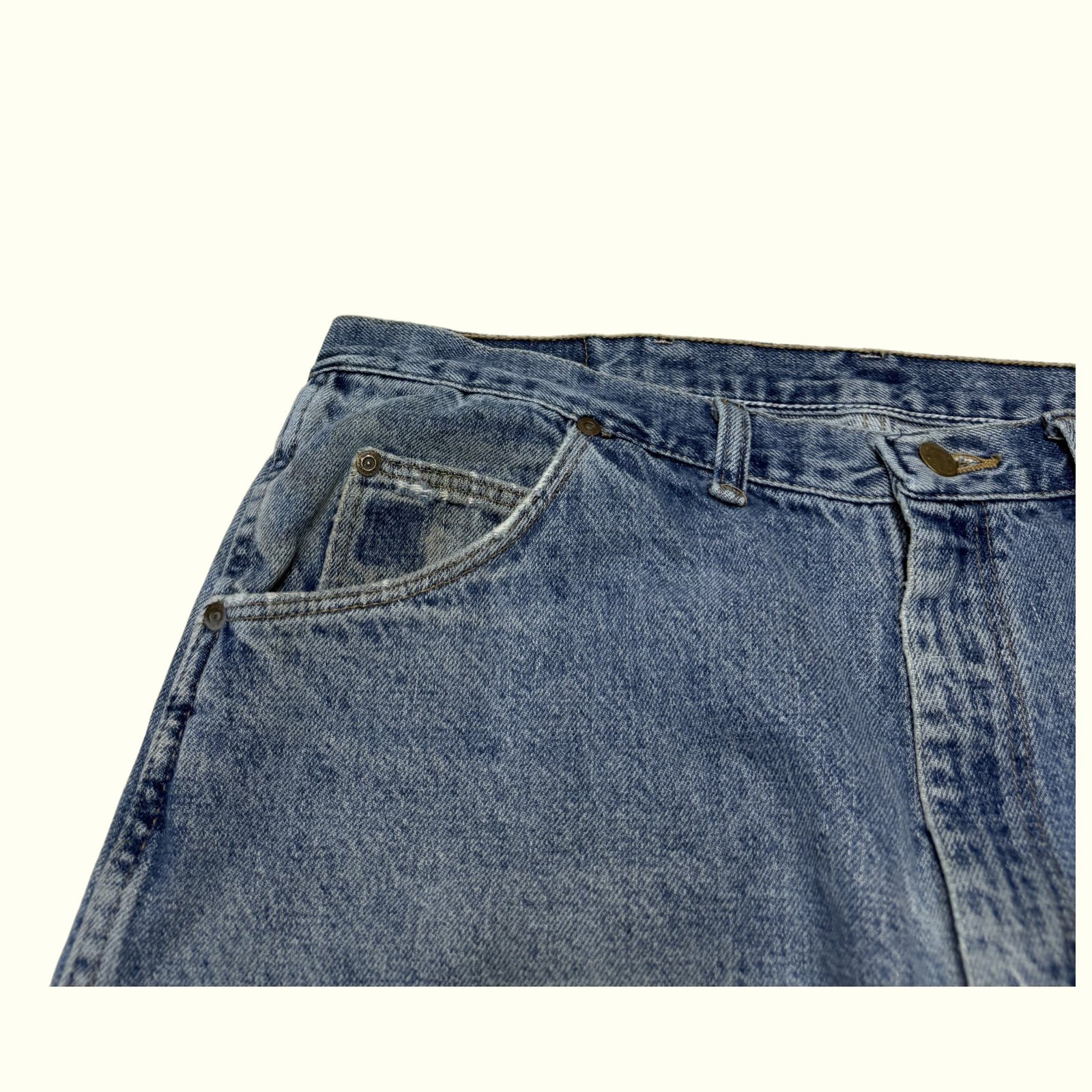 Wrangler Jean Relaxed Homme 2000s Workwear – W38