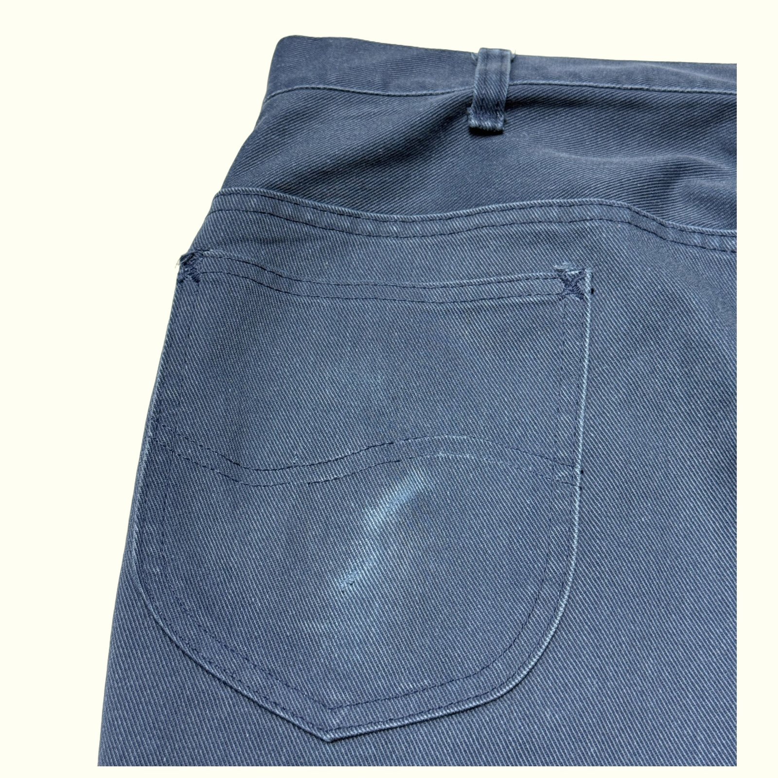 Lee Pantalon Évasé Homme 1970s Rétro – W34