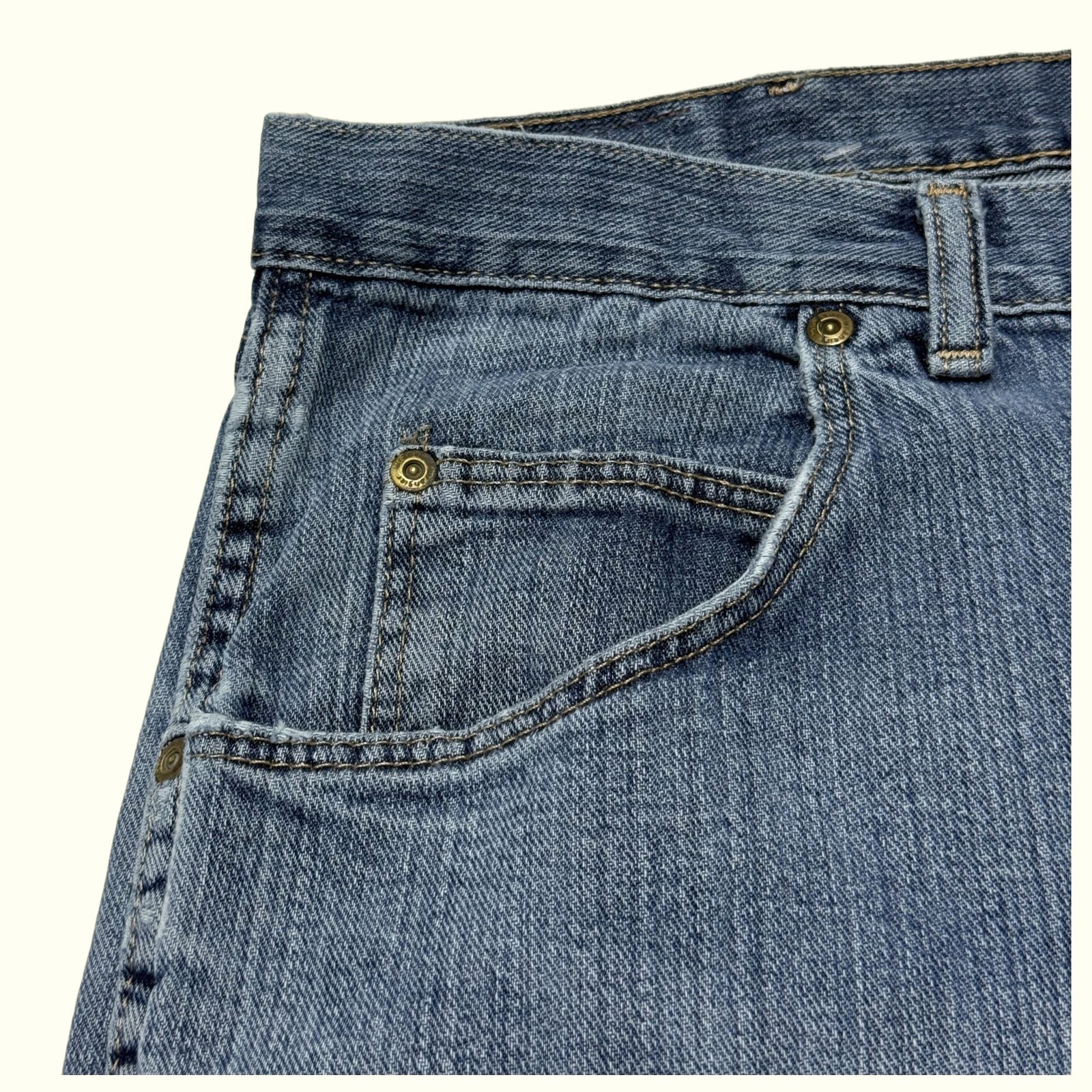 Wrangler Jean Relaxed Homme 2000s Workwear – W34