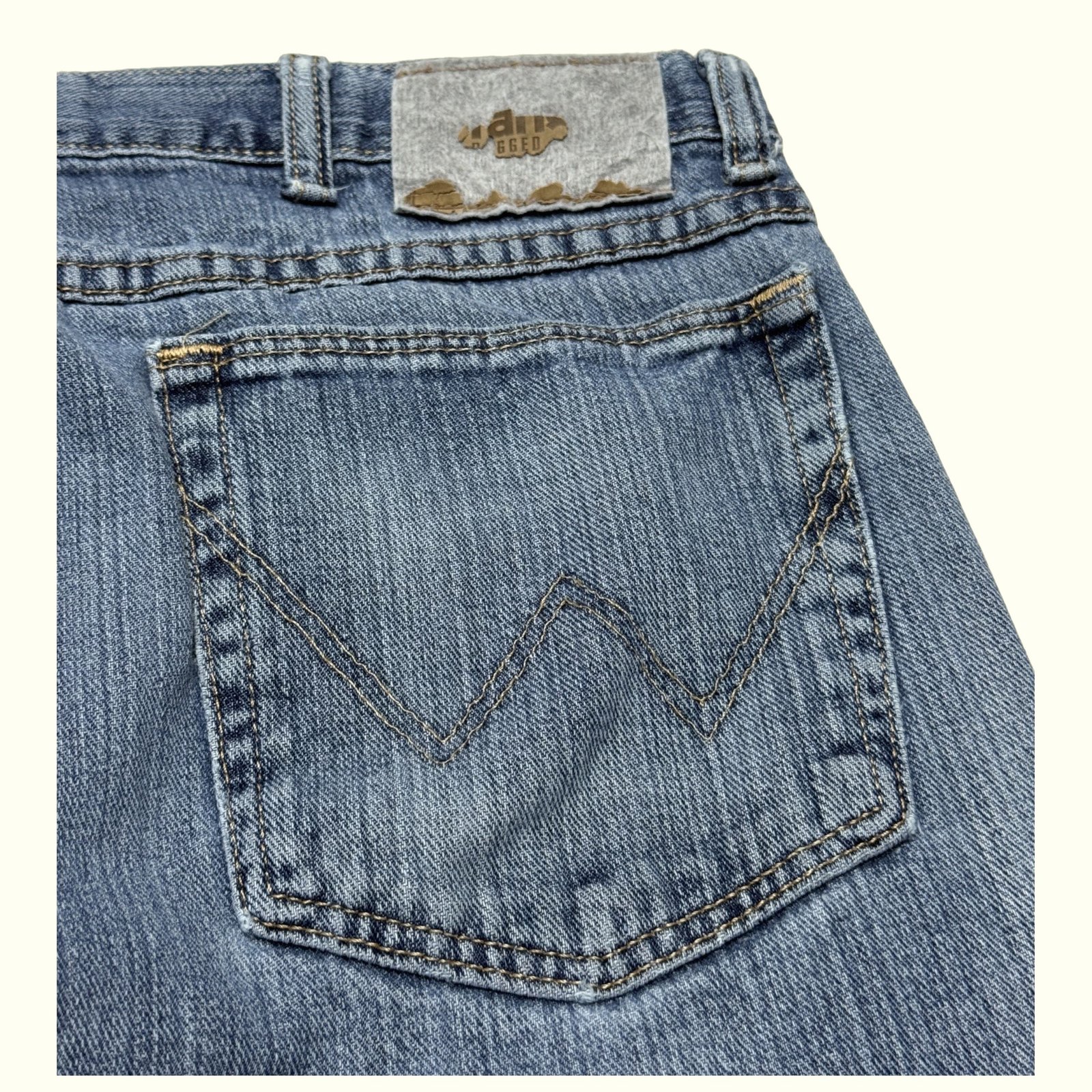 Wrangler Jean Relaxed Homme 2000s Workwear – W34