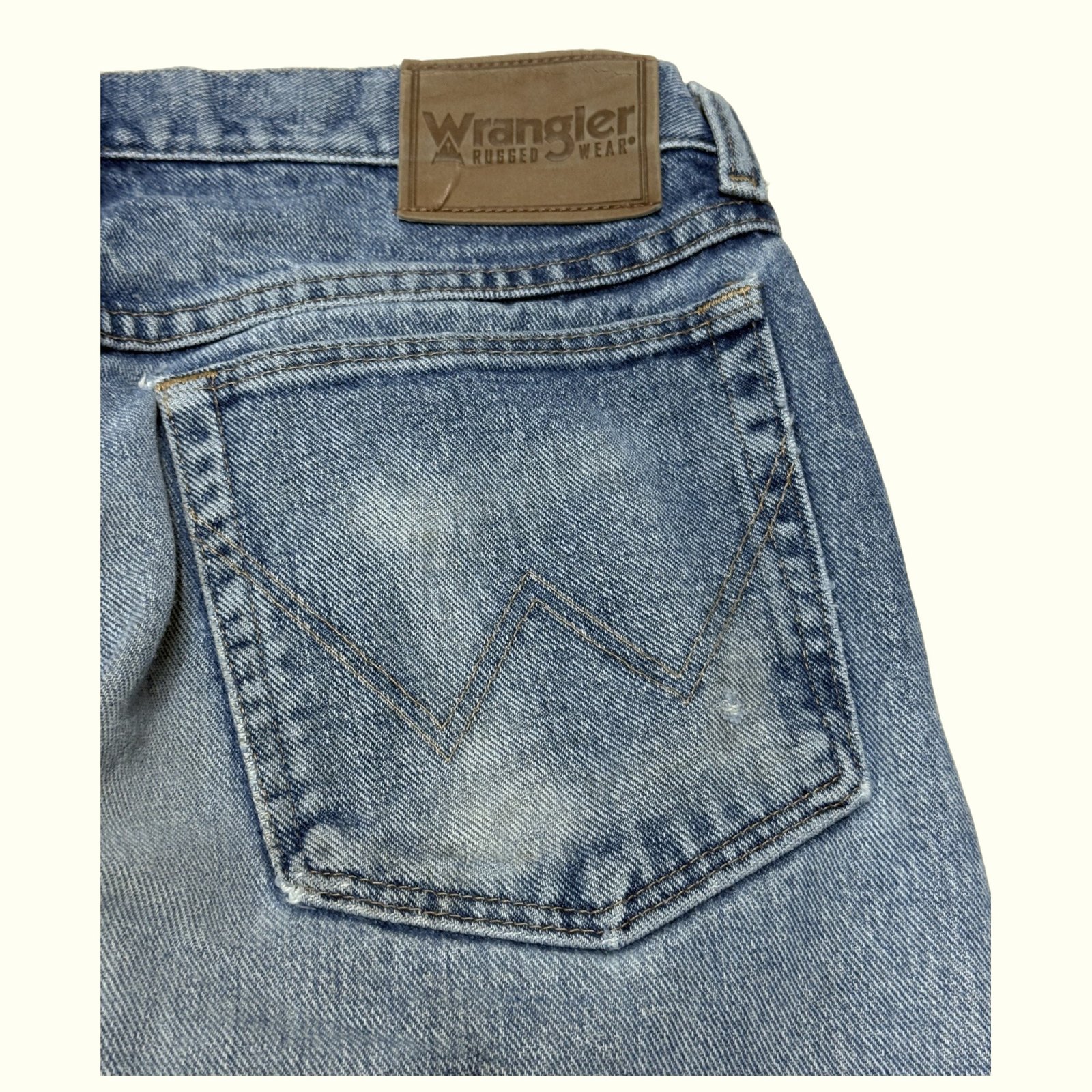 Wrangler Jean Regular Homme 2000s Western – W32