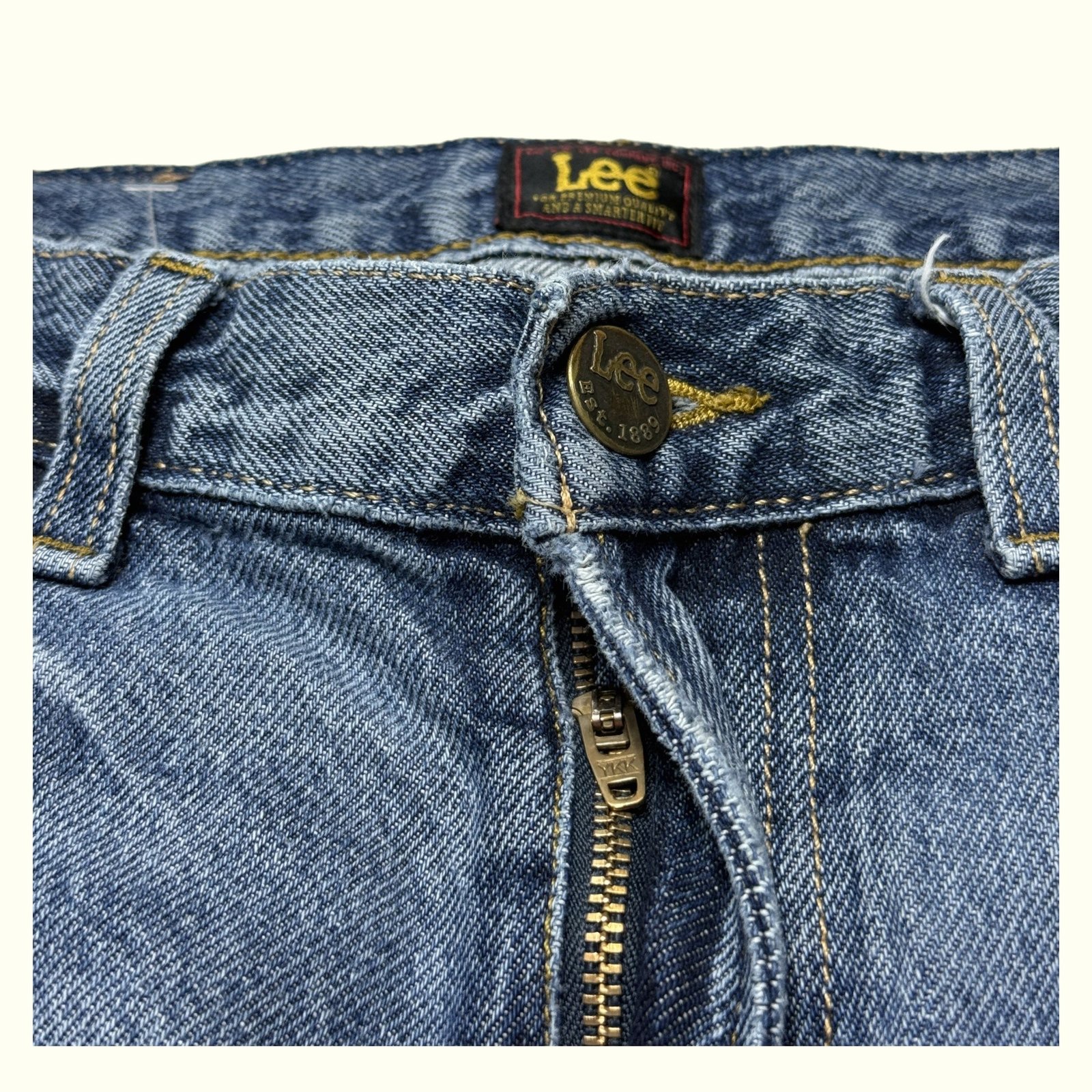Lee Jean Regular Homme 1990s Vintage – W32