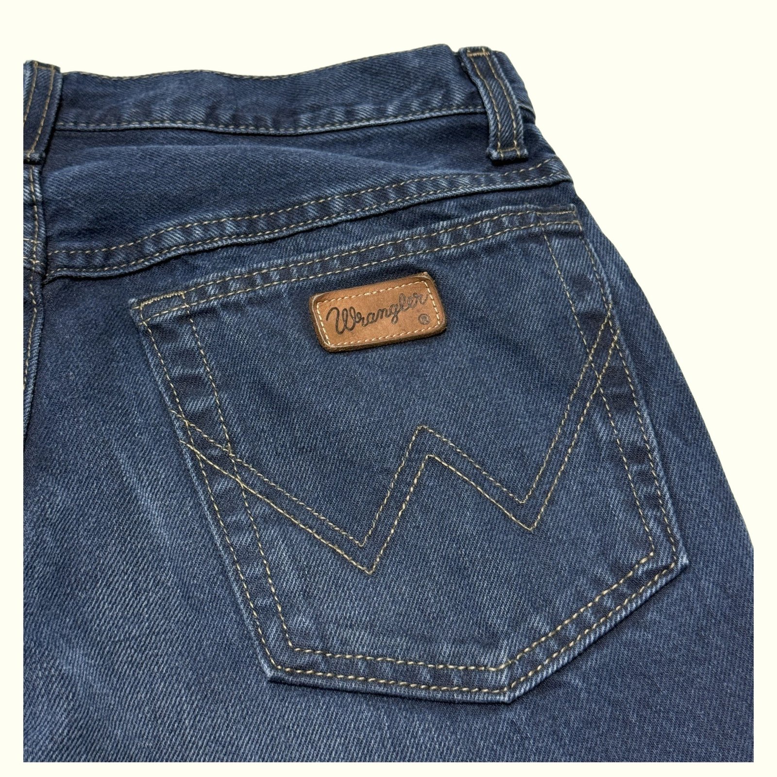 Wrangler Jean Regular Homme 1990s Western – W32