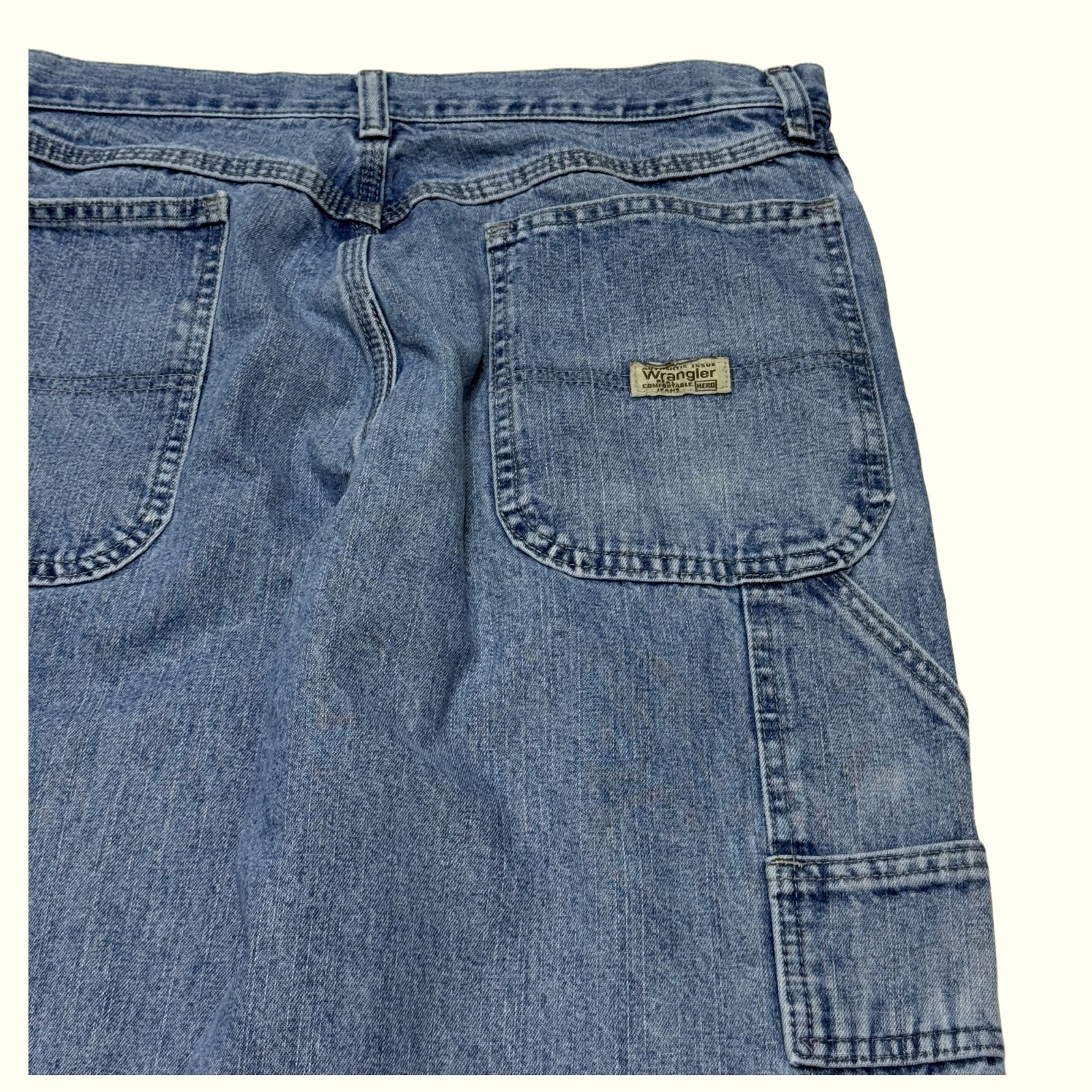 Wrangler Jean Large Homme 2000s Workwear – W33