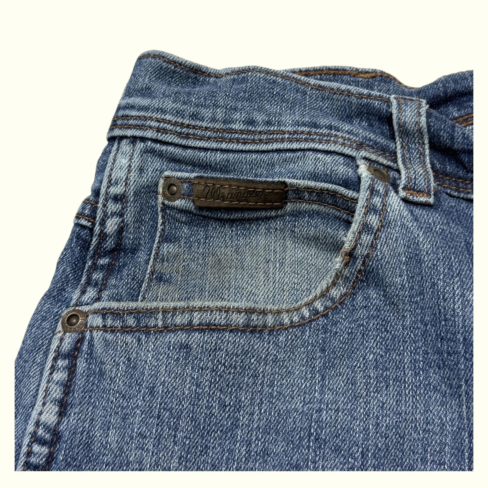 Wrangler Jean Regular Homme 2010s Western – W34
