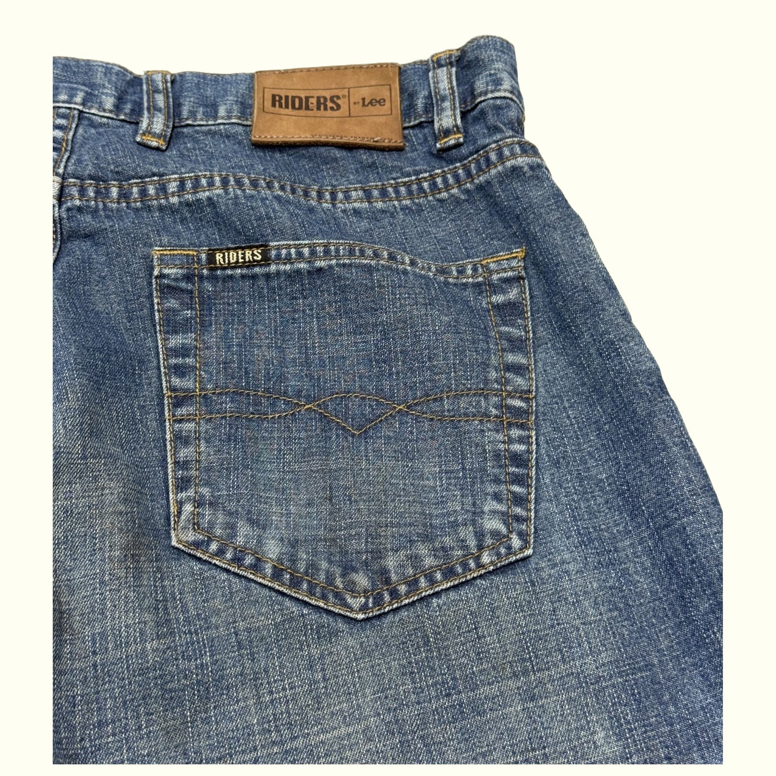 Lee Jean Large Homme 1990s Vintage – W34