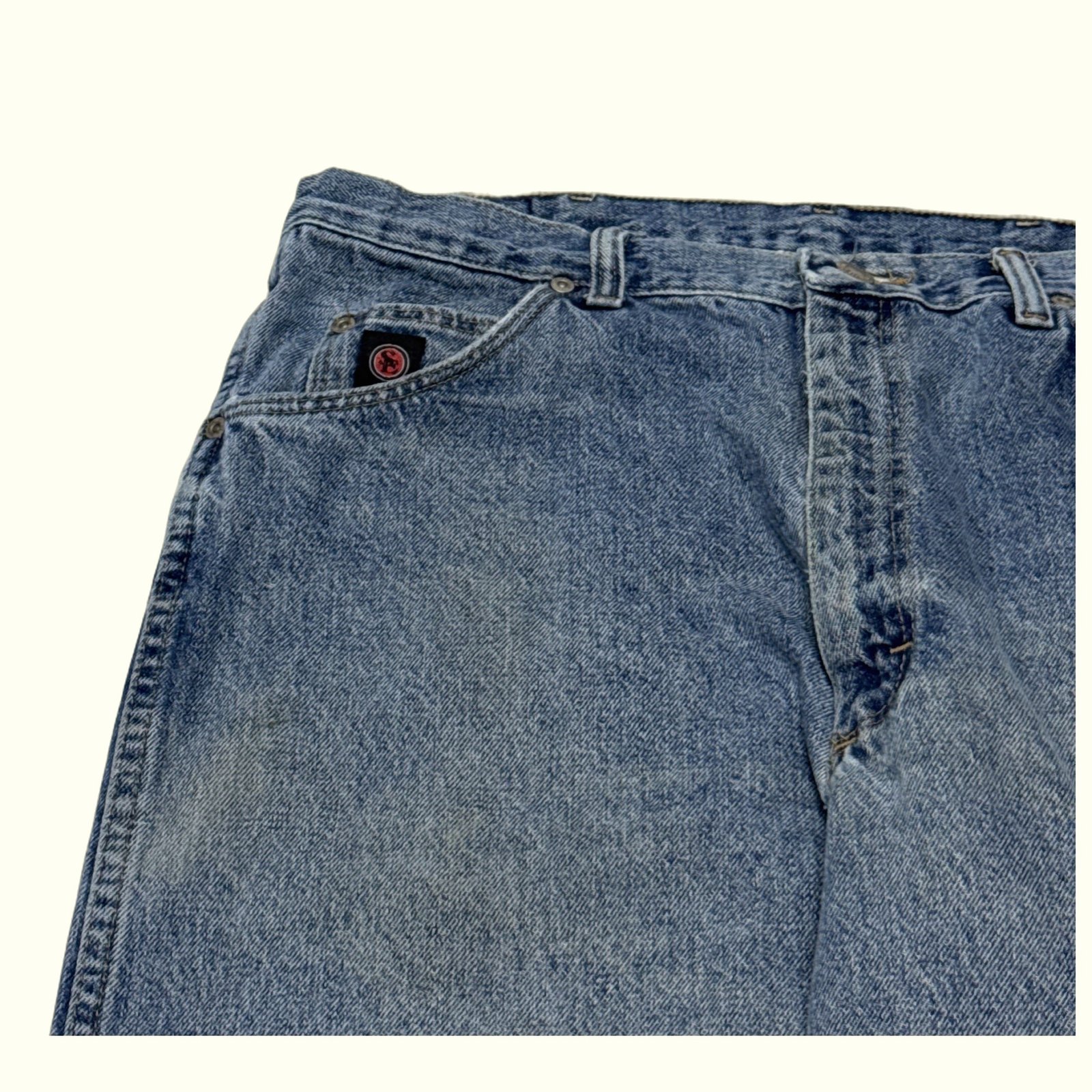 Wrangler Jean Relaxed Homme 1990s Western – W34