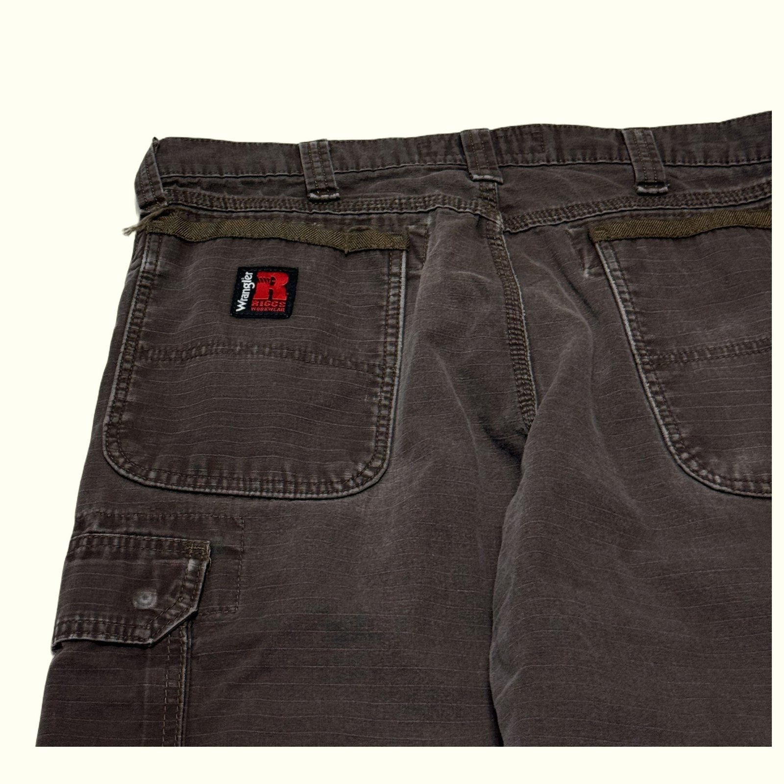 Wrangler Pantalon cargo Relaxed Homme 2000s Workwear – W34