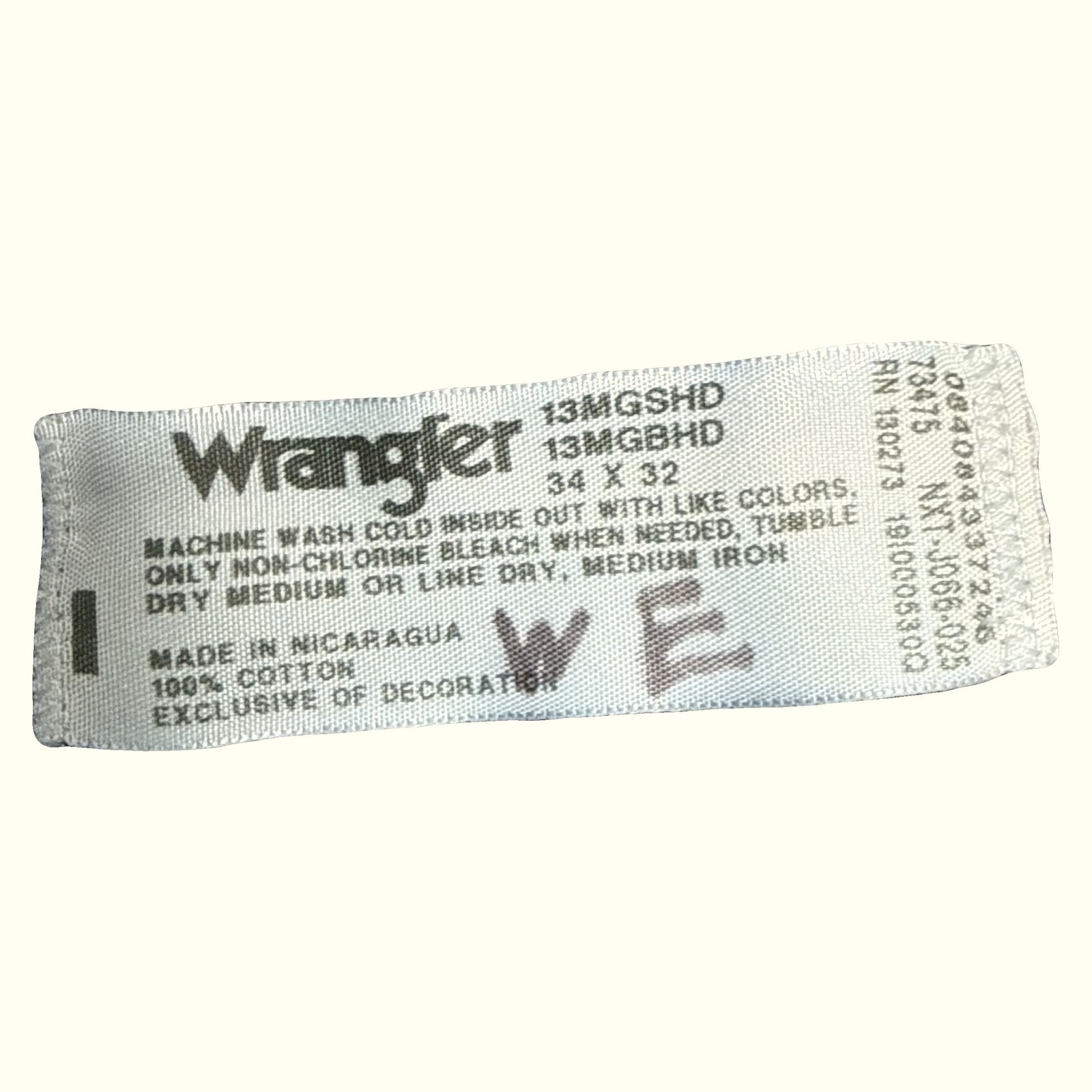Wrangler Jean Regular Homme 2000s Western – W34
