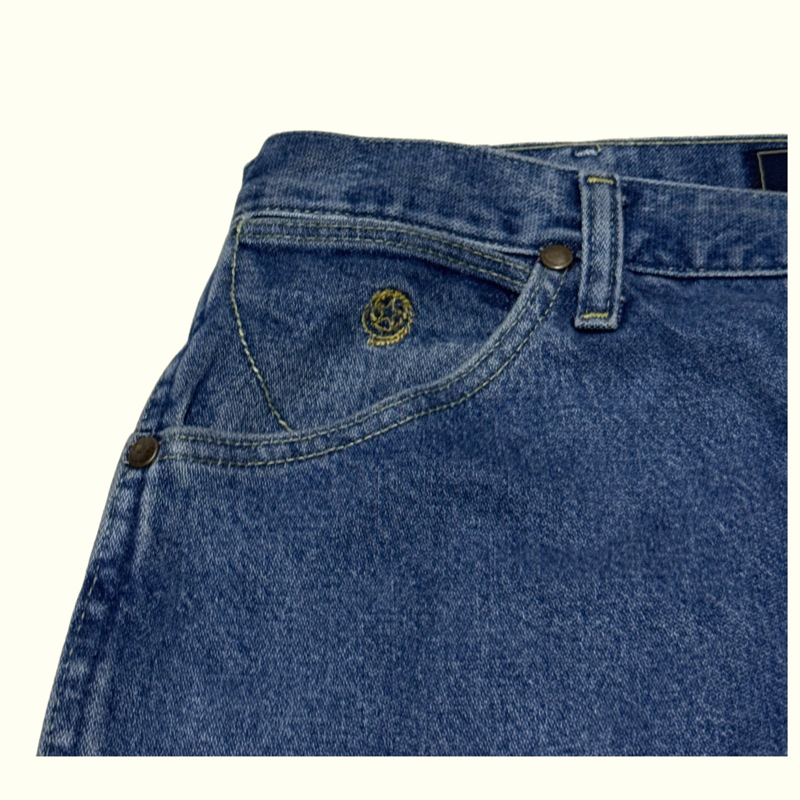 Wrangler Jean Regular Homme 2000s Western – W34