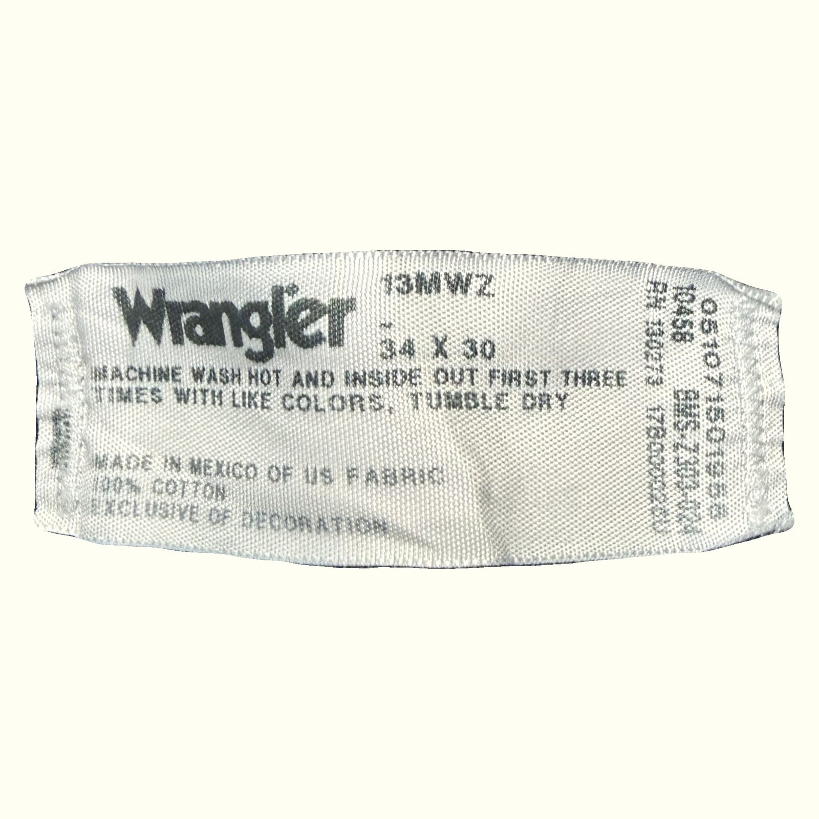 Wrangler Jean Regular Homme 2000s Western – W34
