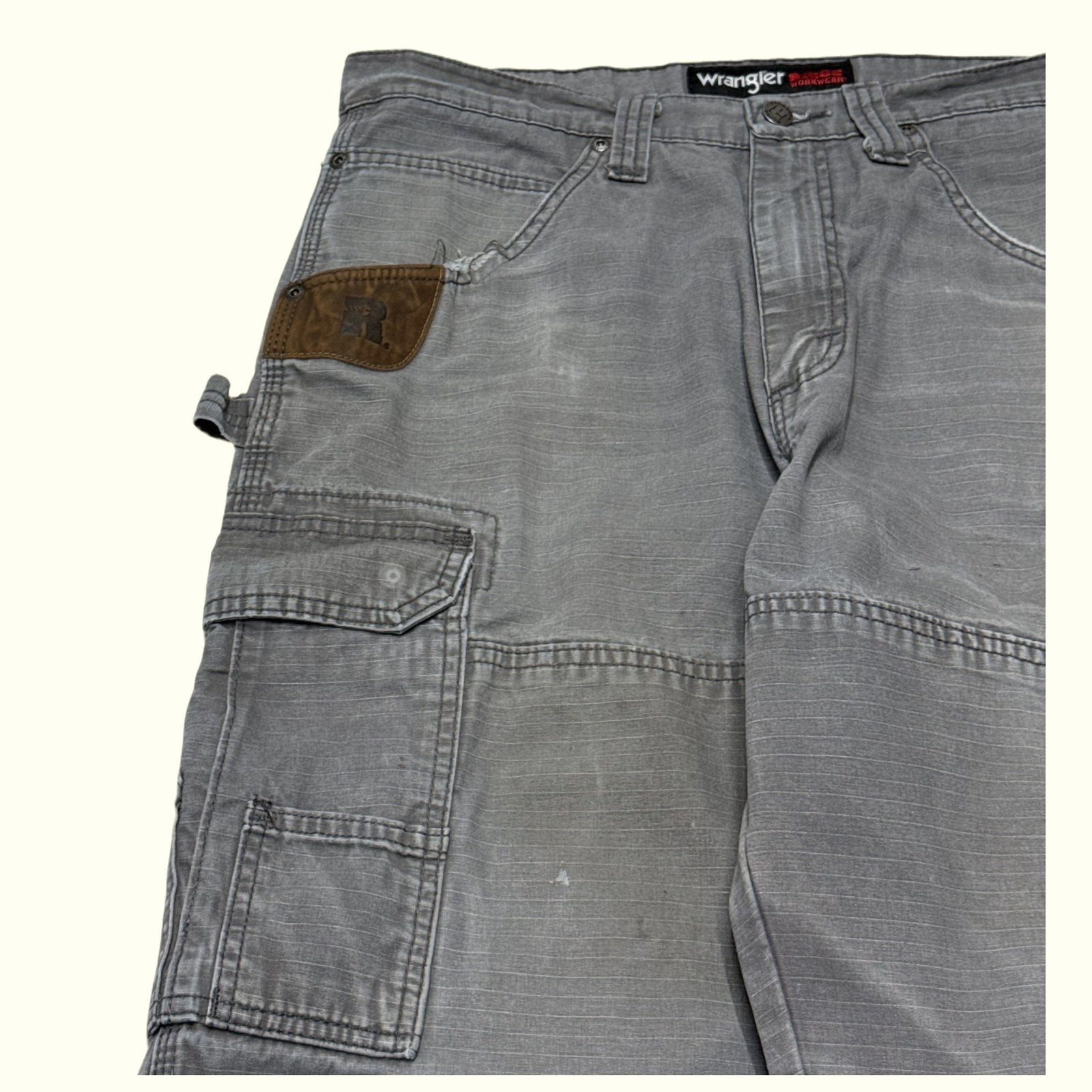 Wrangler Pantaloni cargo Regular Uomo 2000s Abbigliamento da lavoro – W33