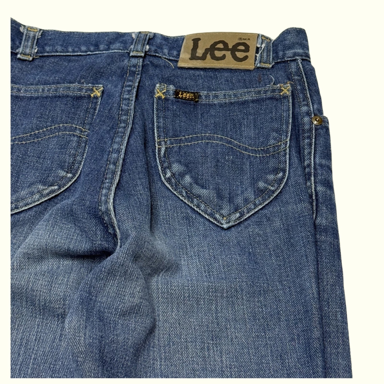 Lee Jean Regular Femme 1980s Vintage – W28