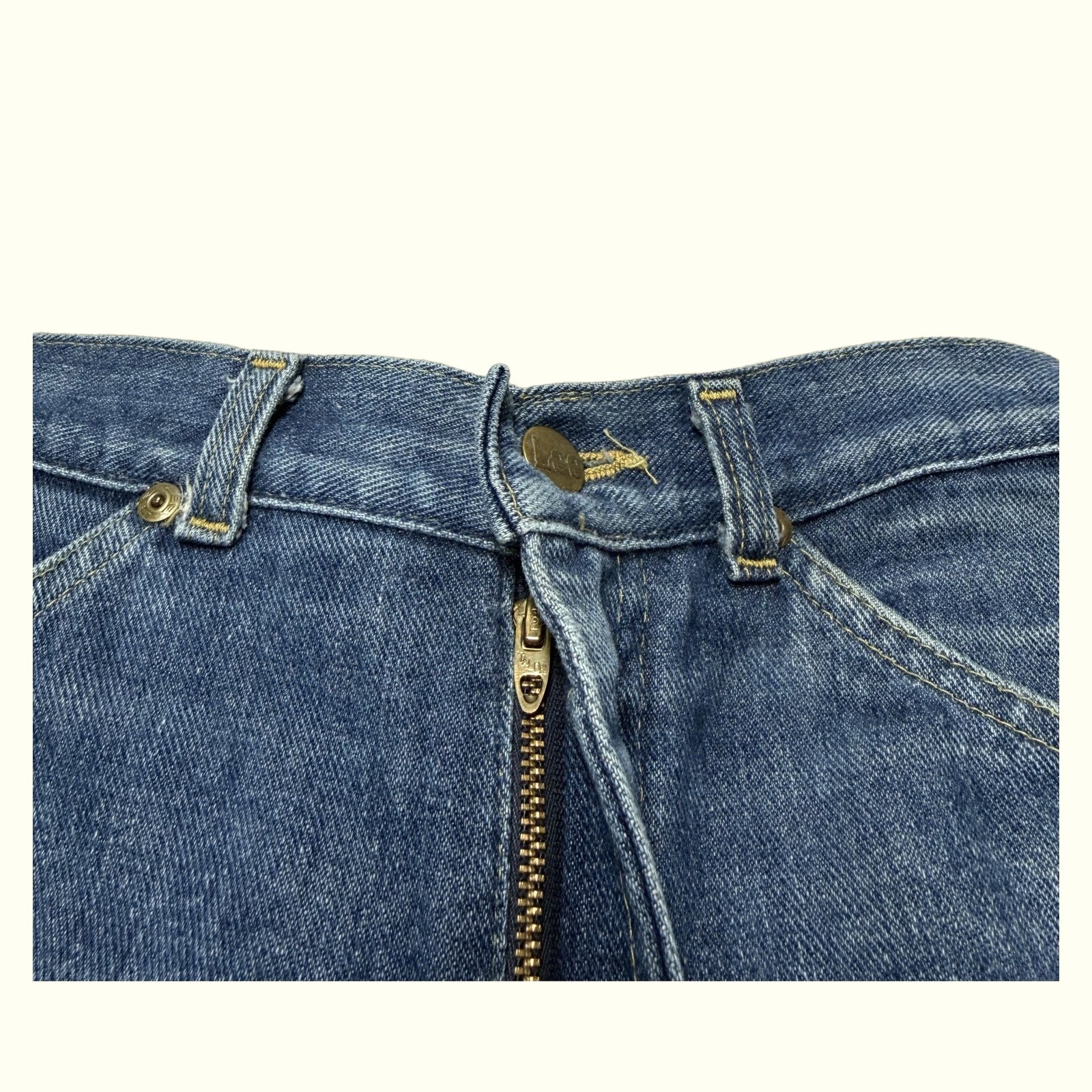 Lee Jean Regular Femme 1980s Vintage – W28