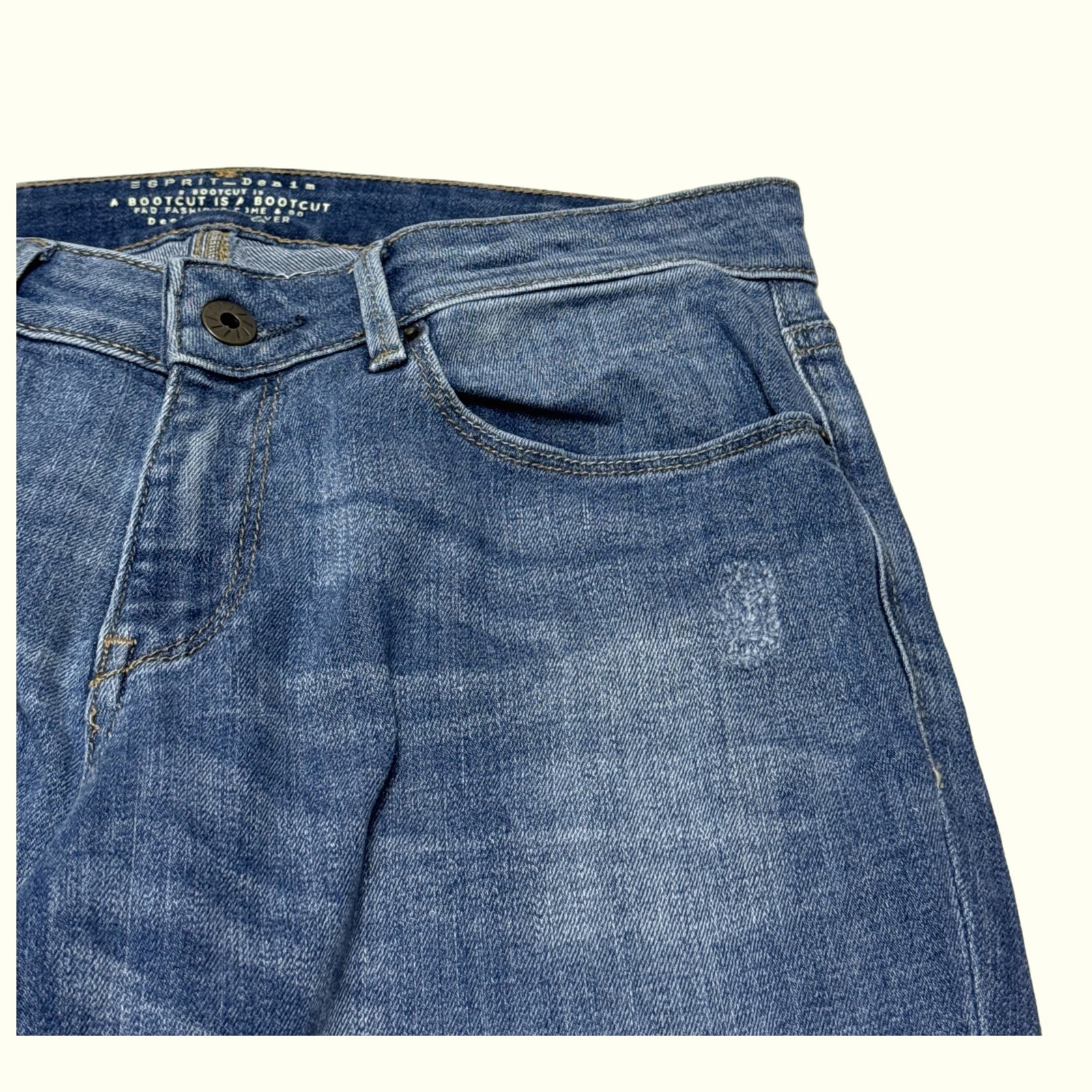 Esprit Jean Bootcut Femme 2010s Casual chic – W28