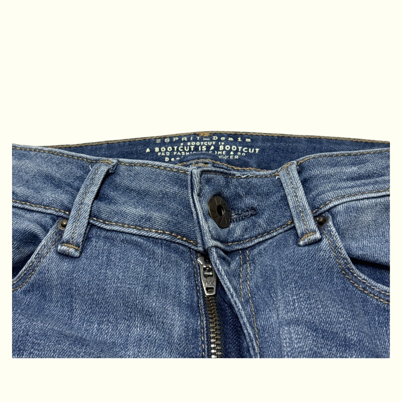 Esprit Jean Bootcut Femme 2010s Casual chic – W28