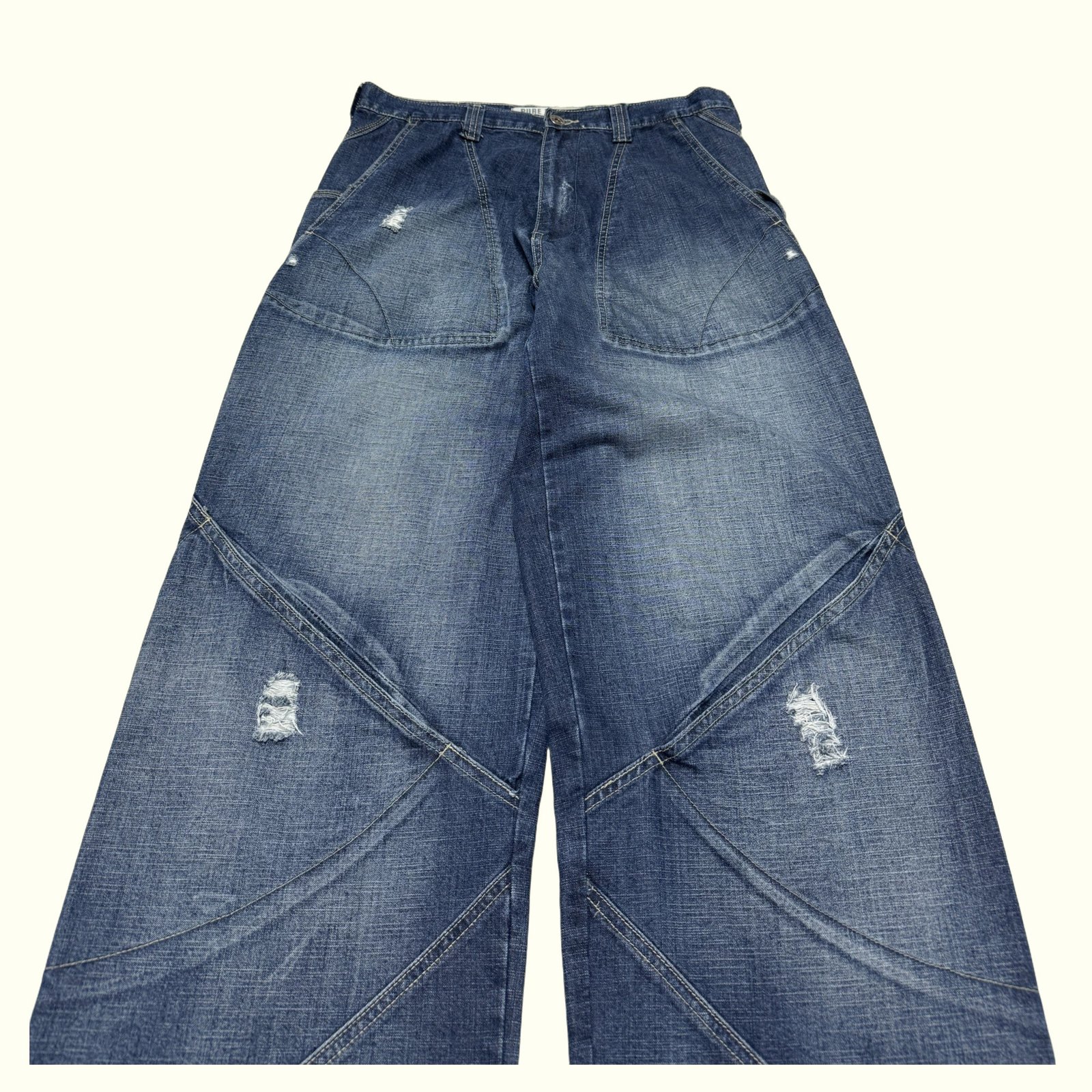 Pure Oxygen jeans Baggy Men 2000s Y2K – W32