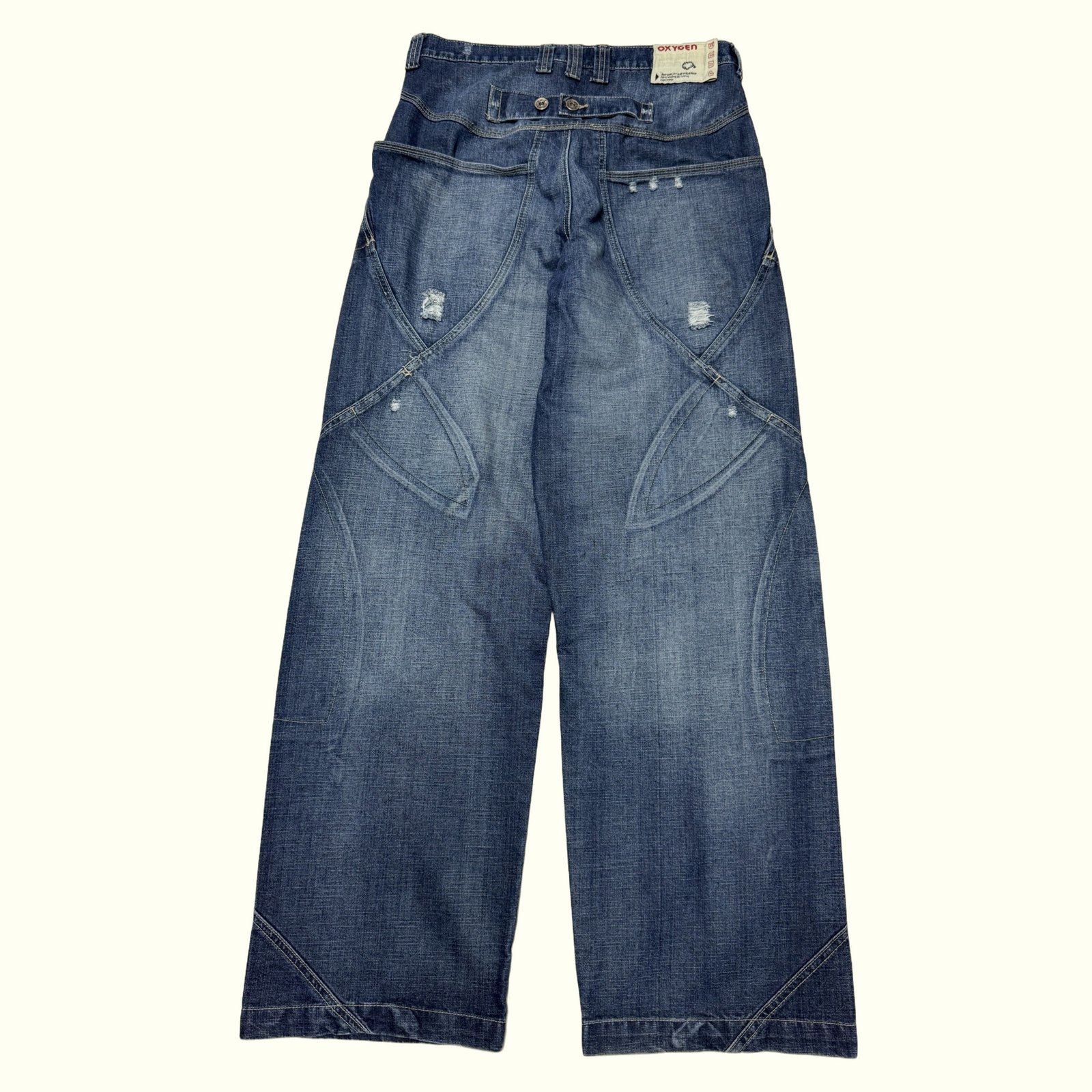 Pure Oxygen jeans Baggy Men 2000s Y2K – W32