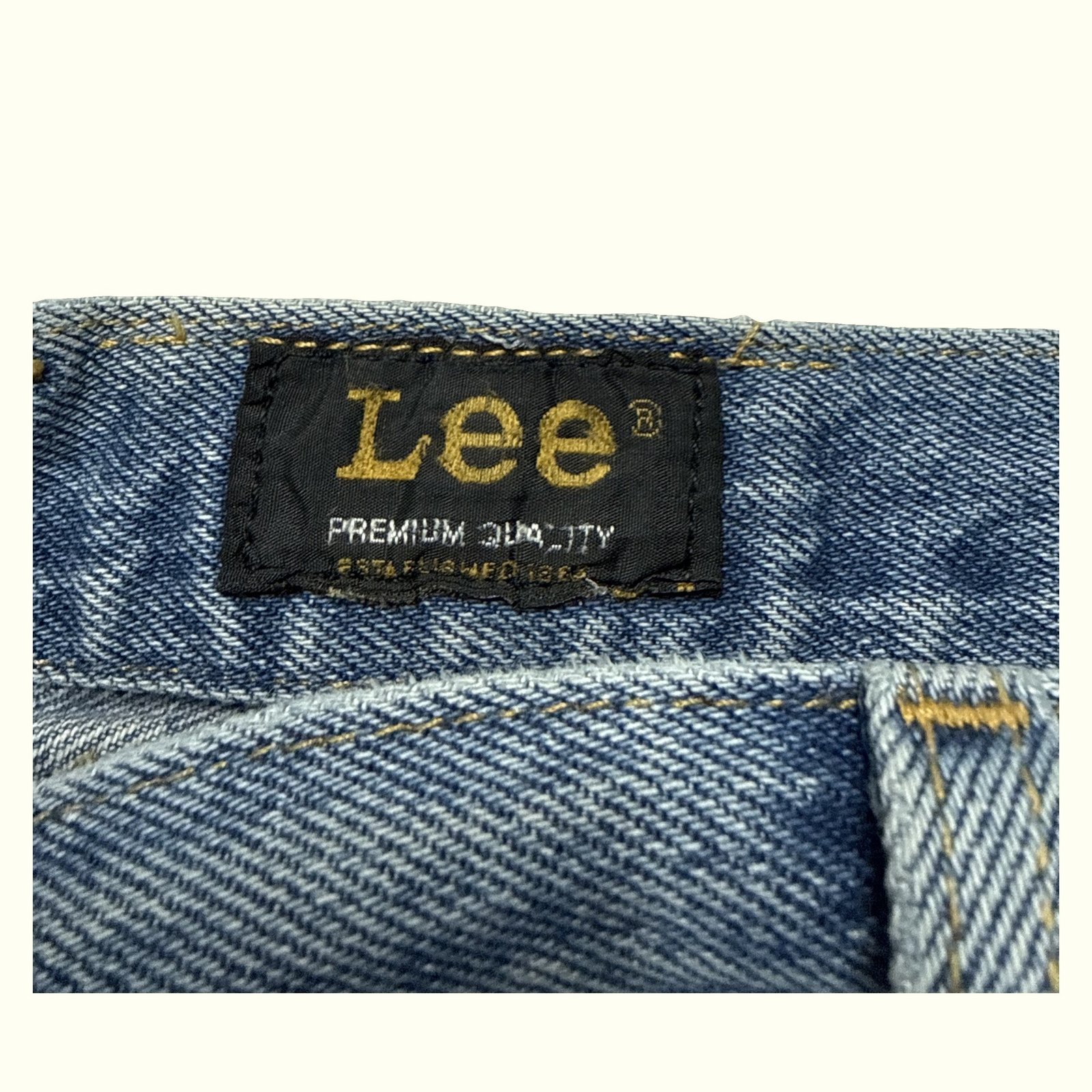 Lee Jean Regular Homme 1990s Vintage – W34