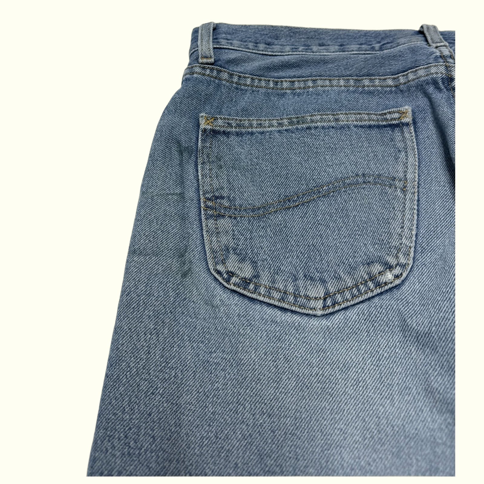 Lee Jean Regular Homme 1990s Vintage – W34