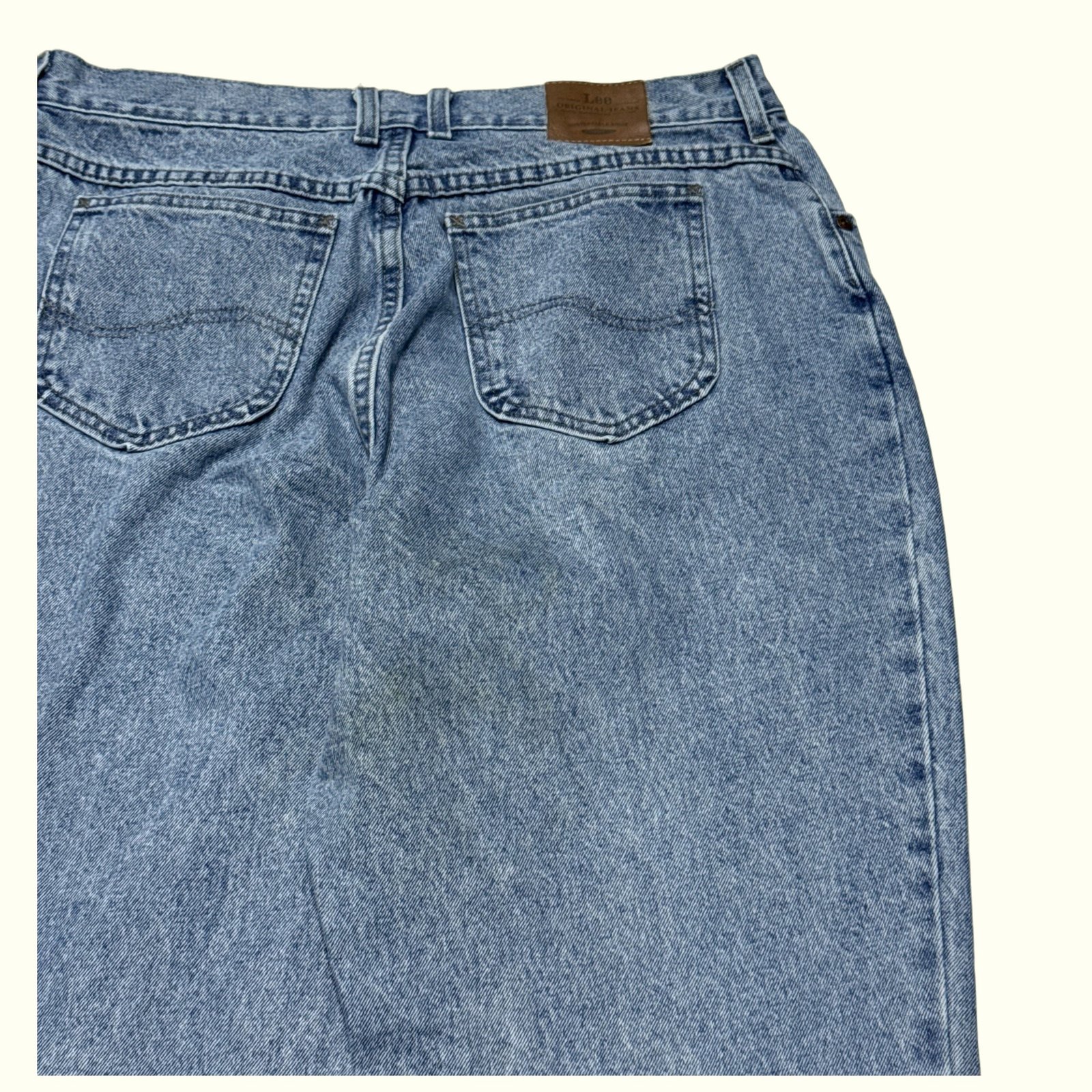 Lee Jean Relaxed Femme 1990s Vintage – W34