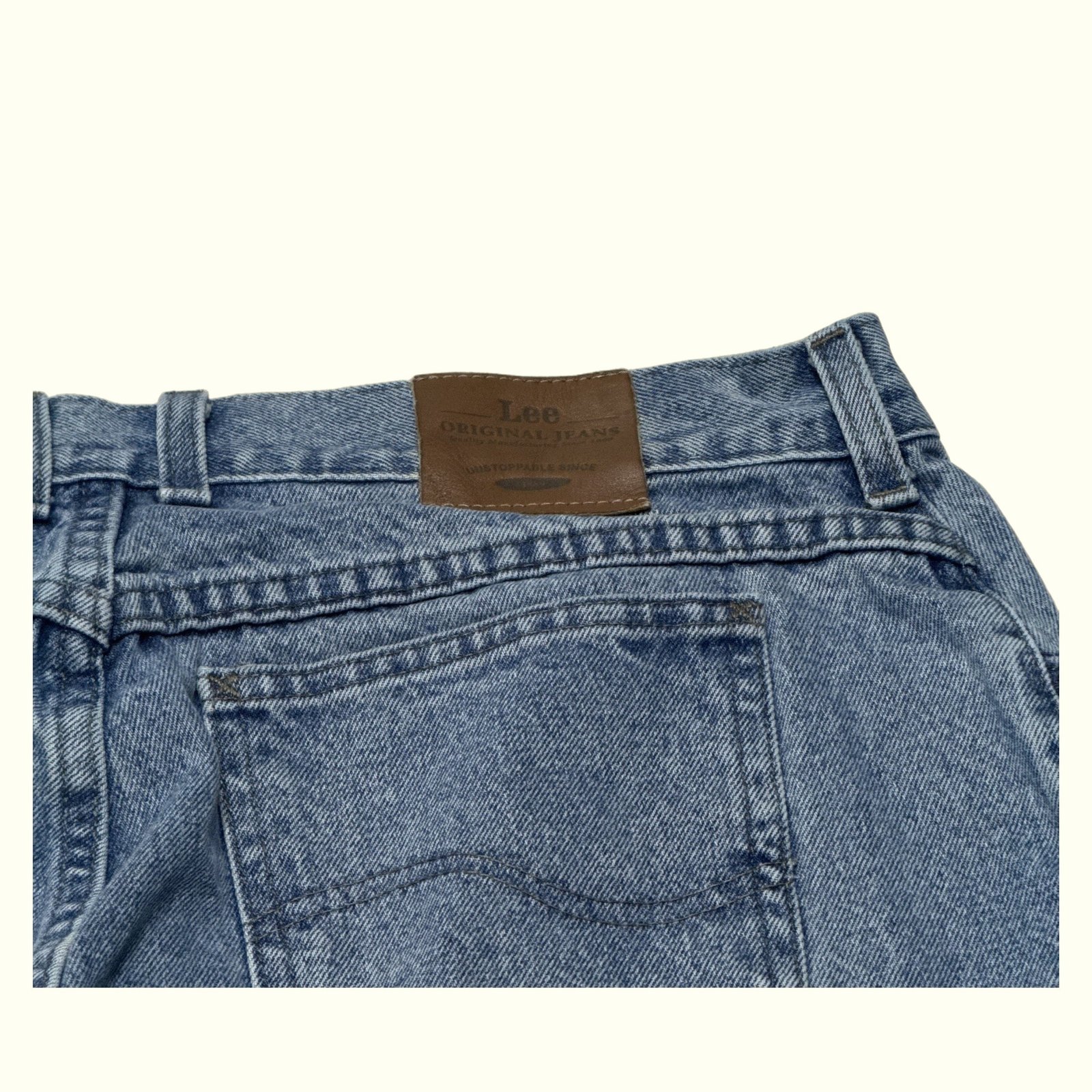 Lee Jean Relaxed Femme 1990s Vintage – W34