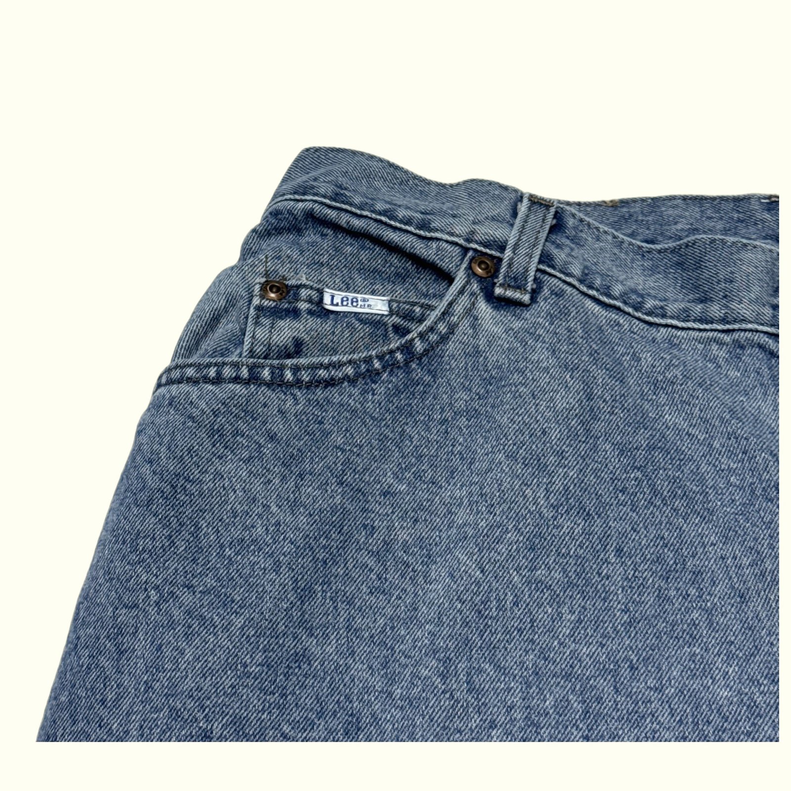 Lee Jean Relaxed Femme 1990s Vintage – W34