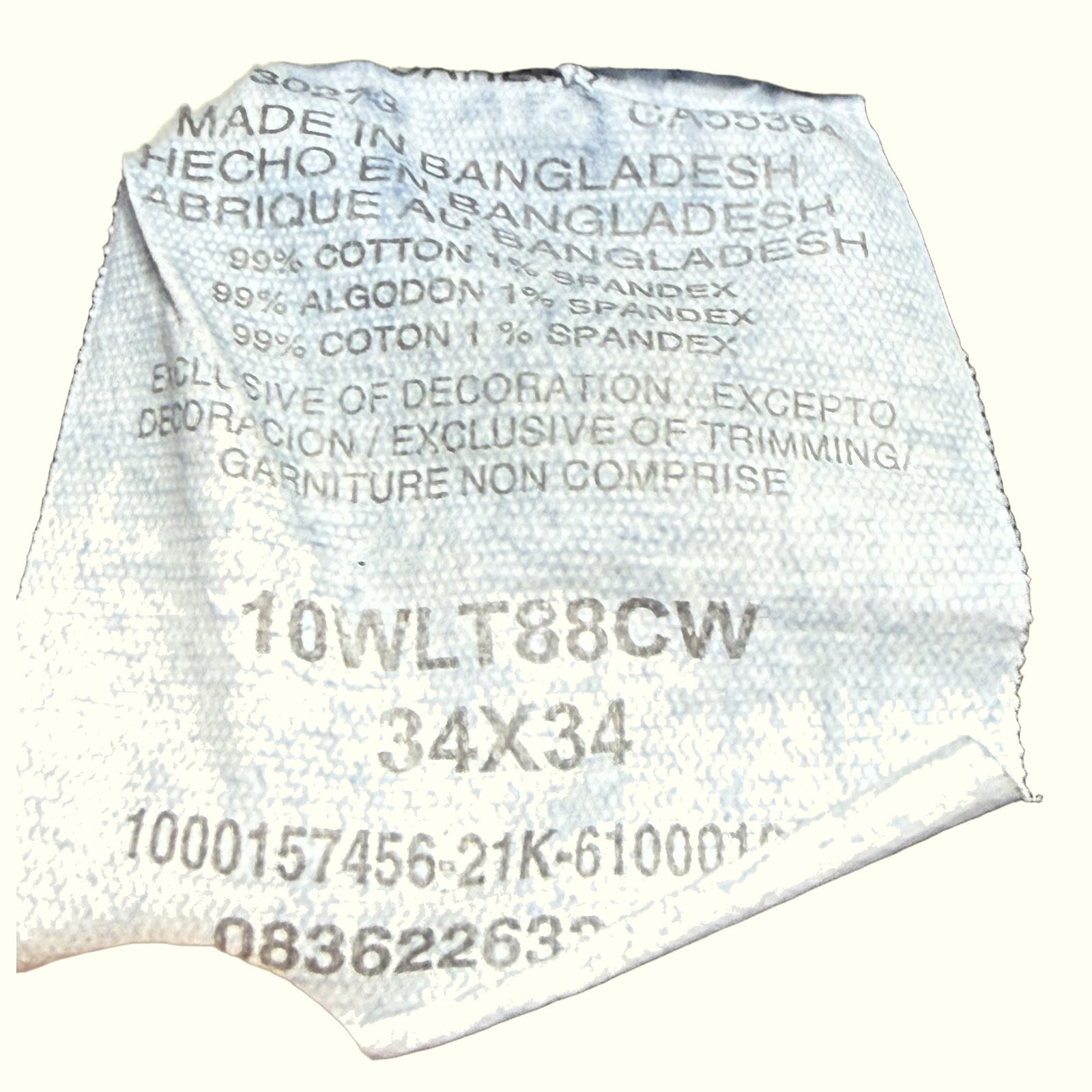 Wrangler Jean Regular Homme Western – W34