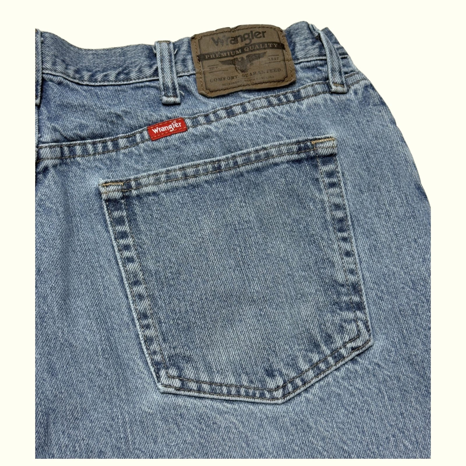 Wrangler Jean Regular Homme 2000s Workwear – W38