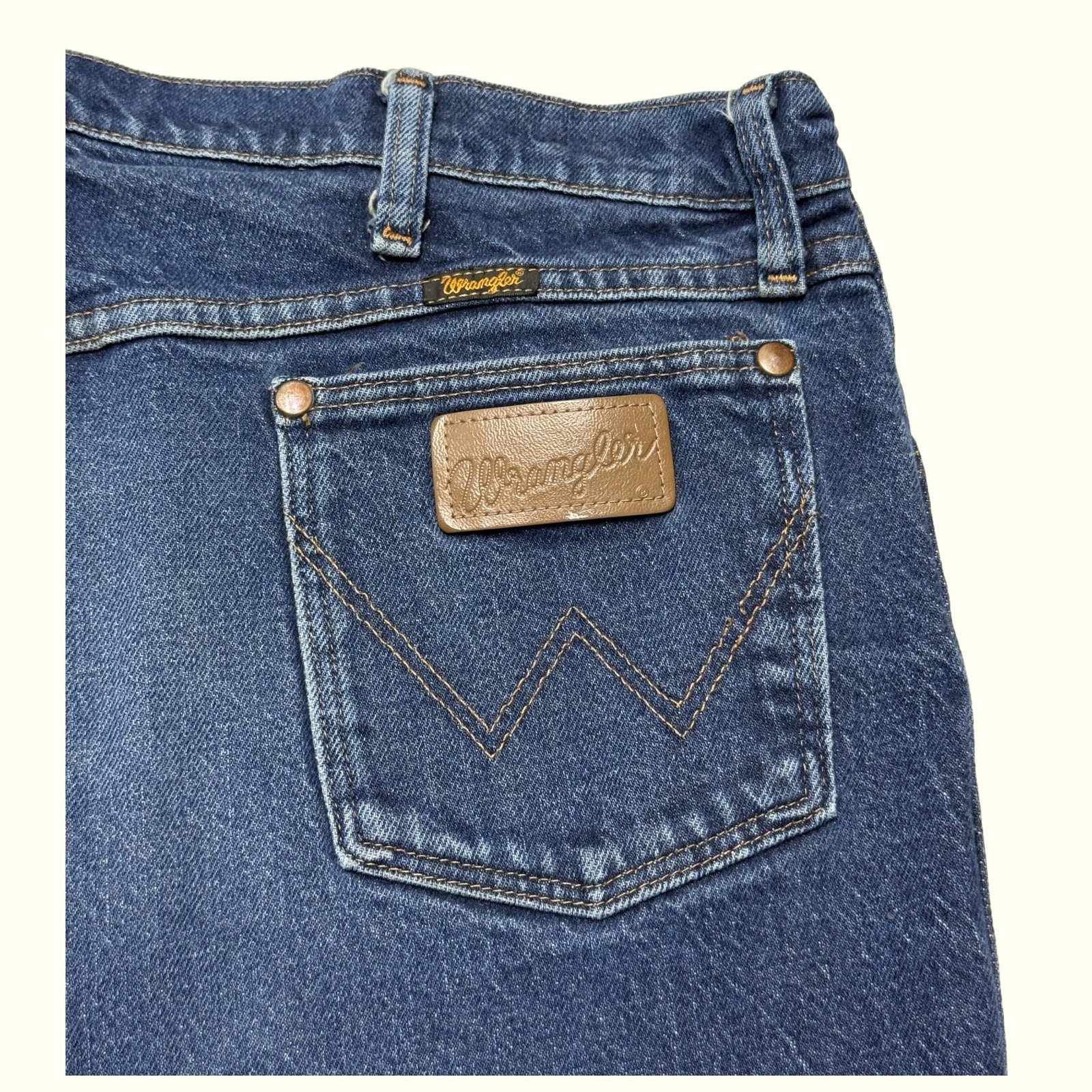 Wrangler Jean Regular Homme 2000s Western – W38