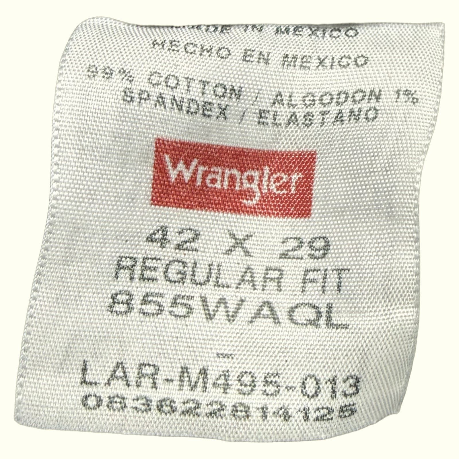 Wrangler Jean Regular Homme 2010s Workwear – W42