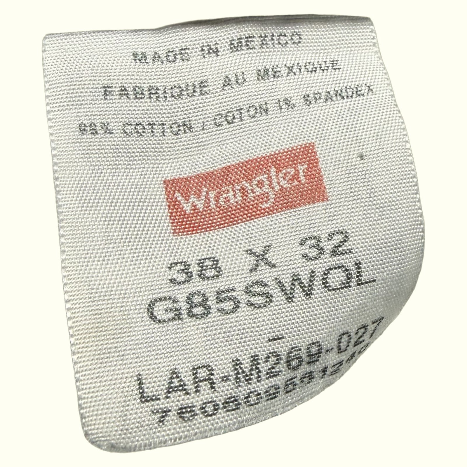 Wrangler Jean Regular Homme 2000s Western – W38