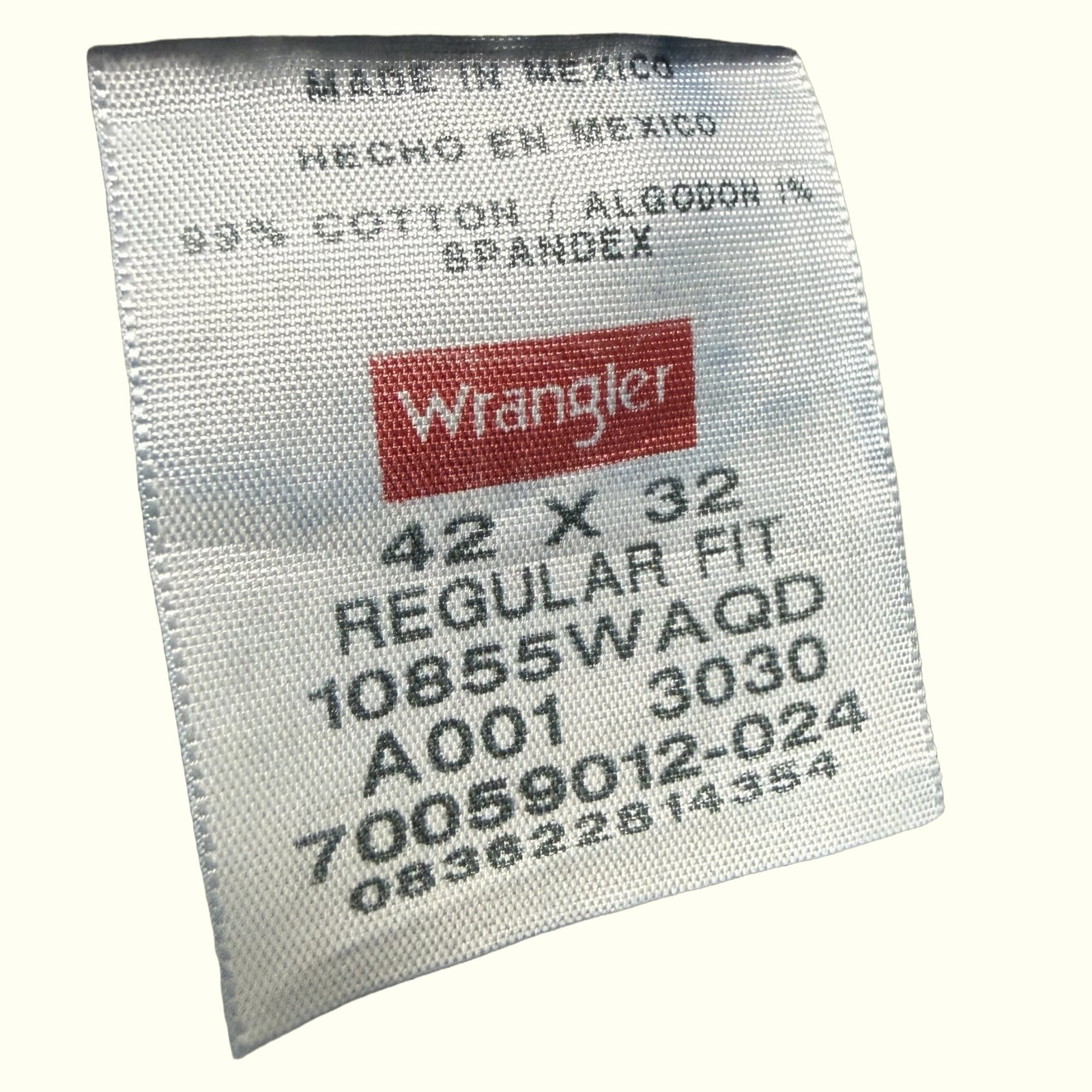 Wrangler Jean Regular Homme 2010s Workwear – W42