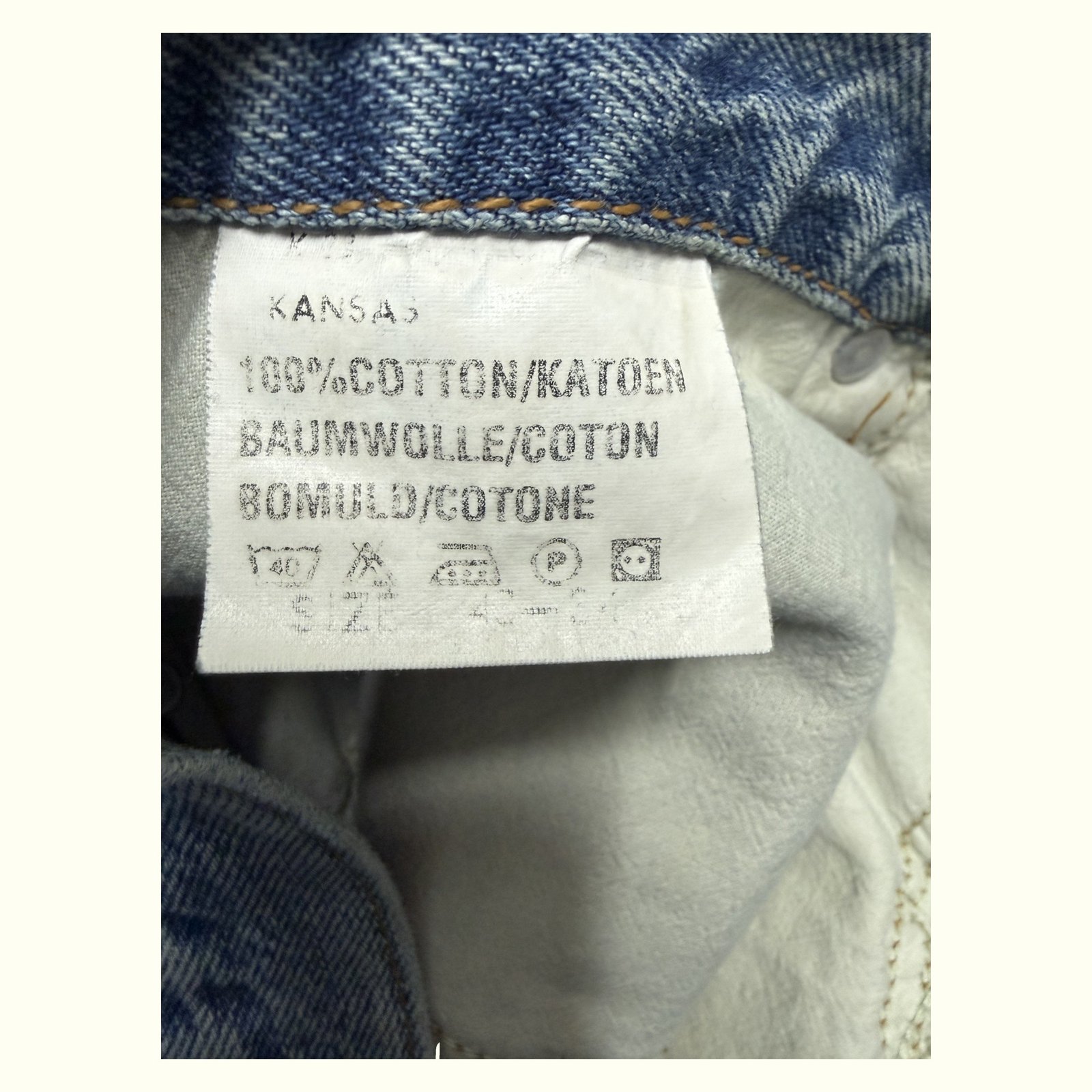 Lee Kansas Jeansy Regular Mężczyźni 1990s Vintage – W36