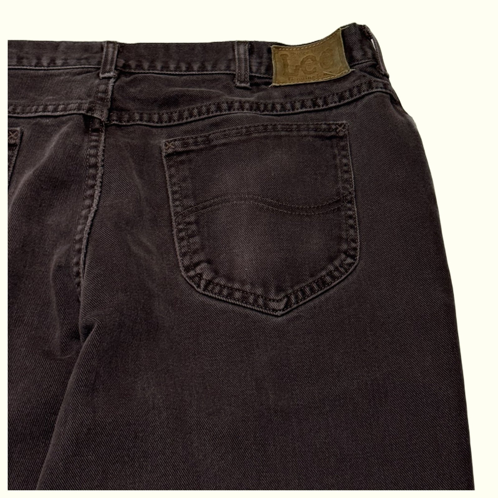 Lee Jean Relaxed Homme 1990s Vintage – W38