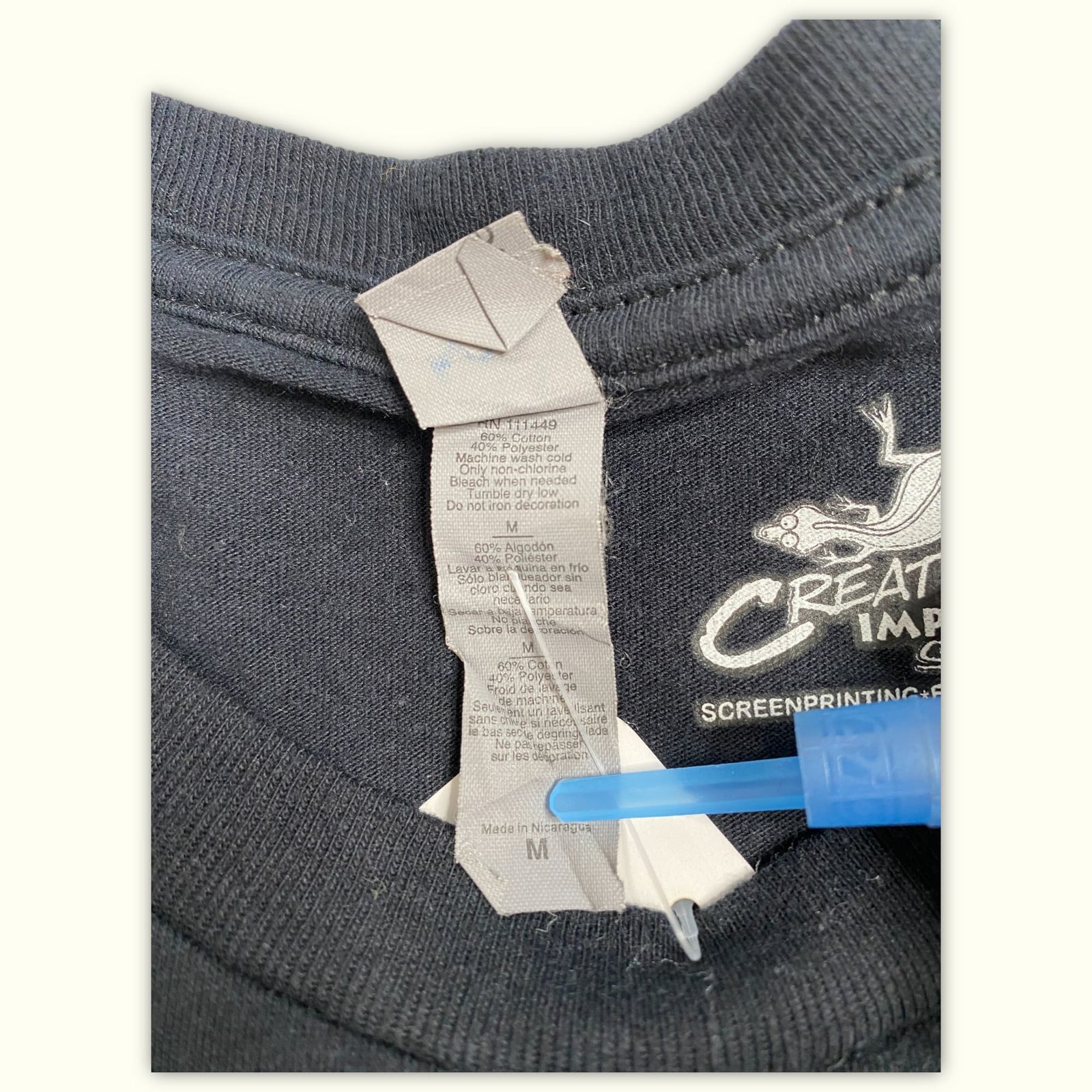 Creative Impressions T-shirt Regular Homme 2010s Sportswear – M