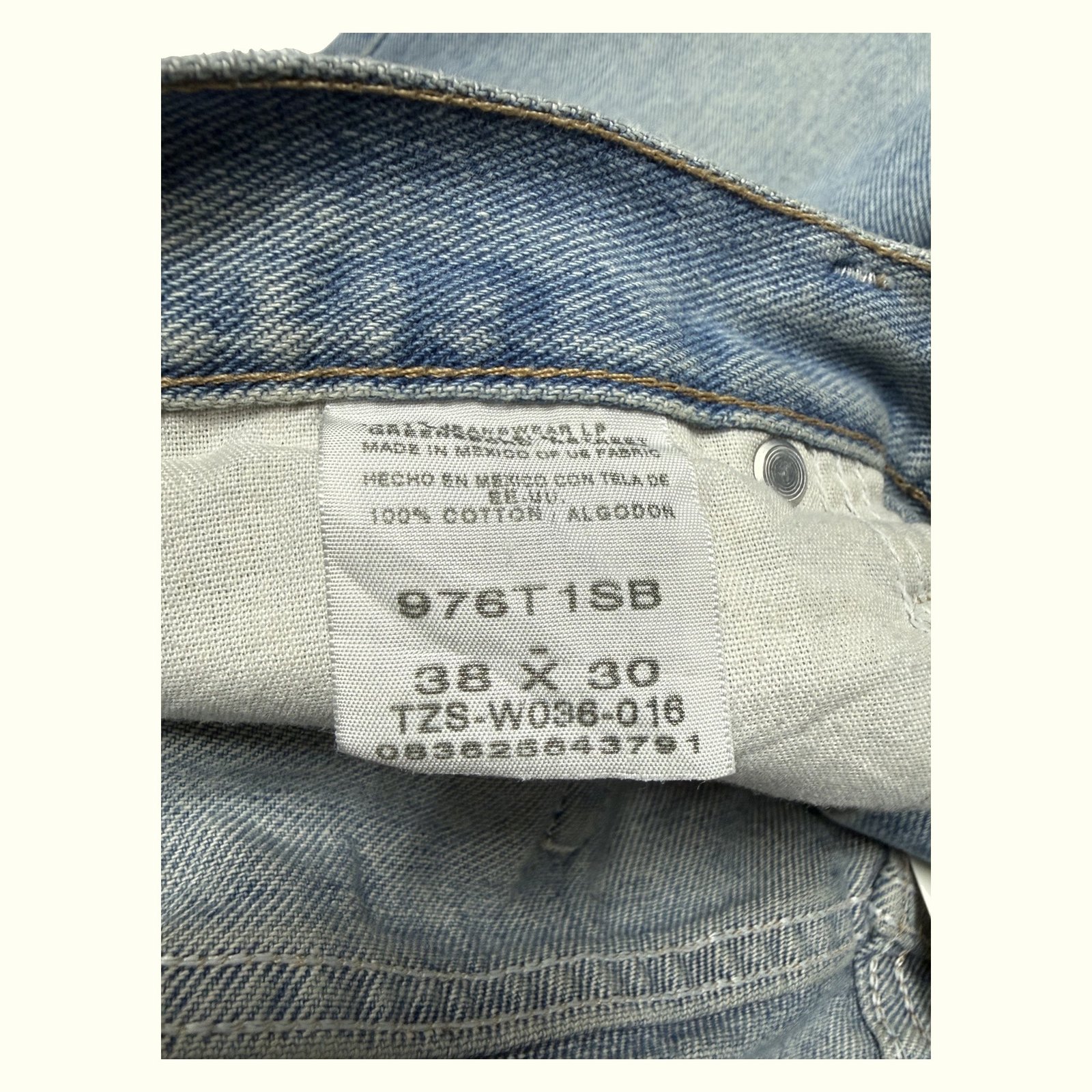 Wrangler Jean Regular Homme 2000s Workwear – W38