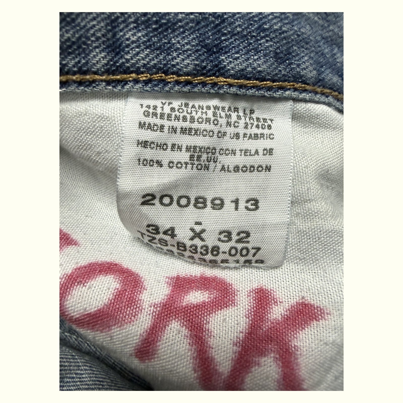 Lee Jean Regular Homme 2000s Vintage – W34