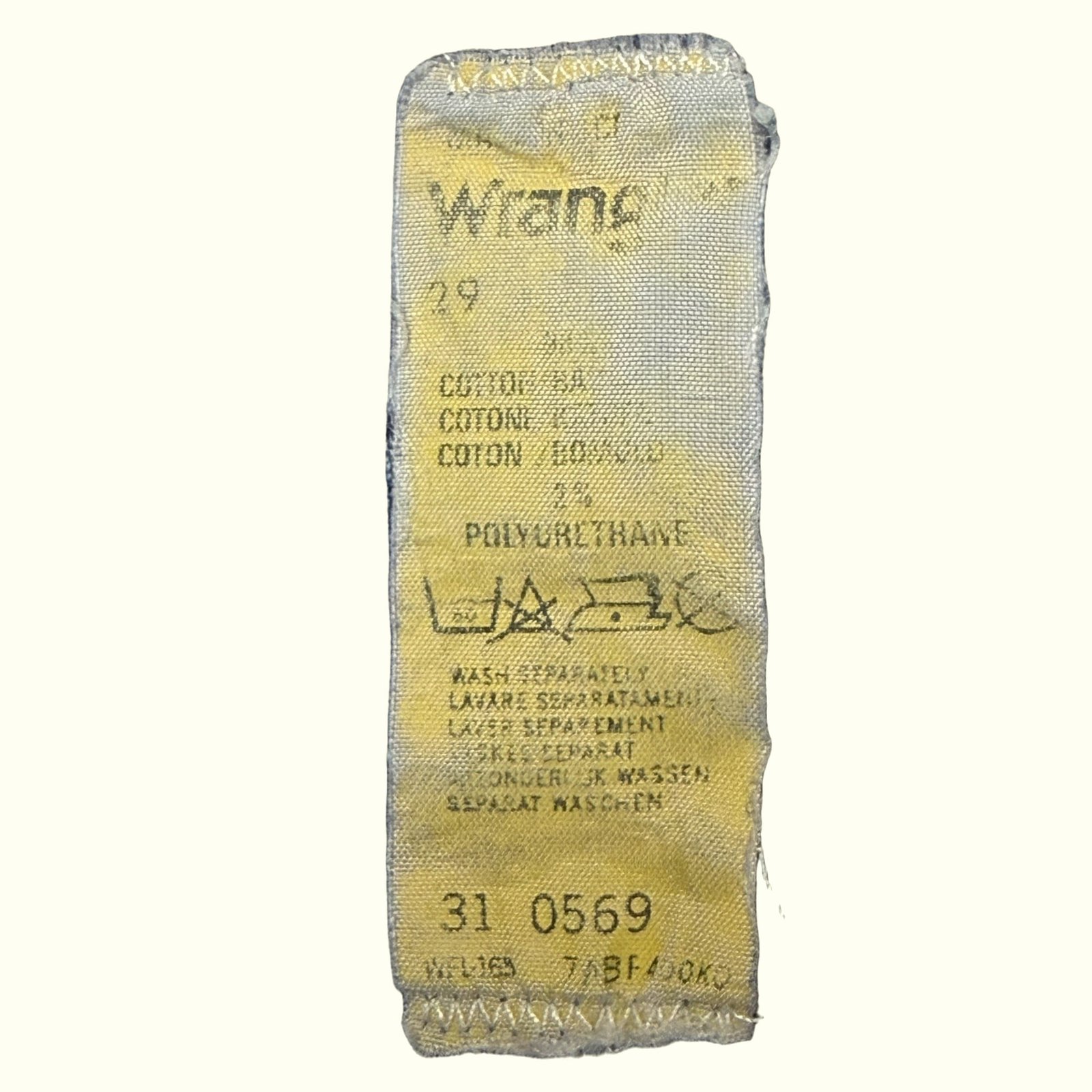Wrangler Jean Regular Homme 1980s Vintage – W29