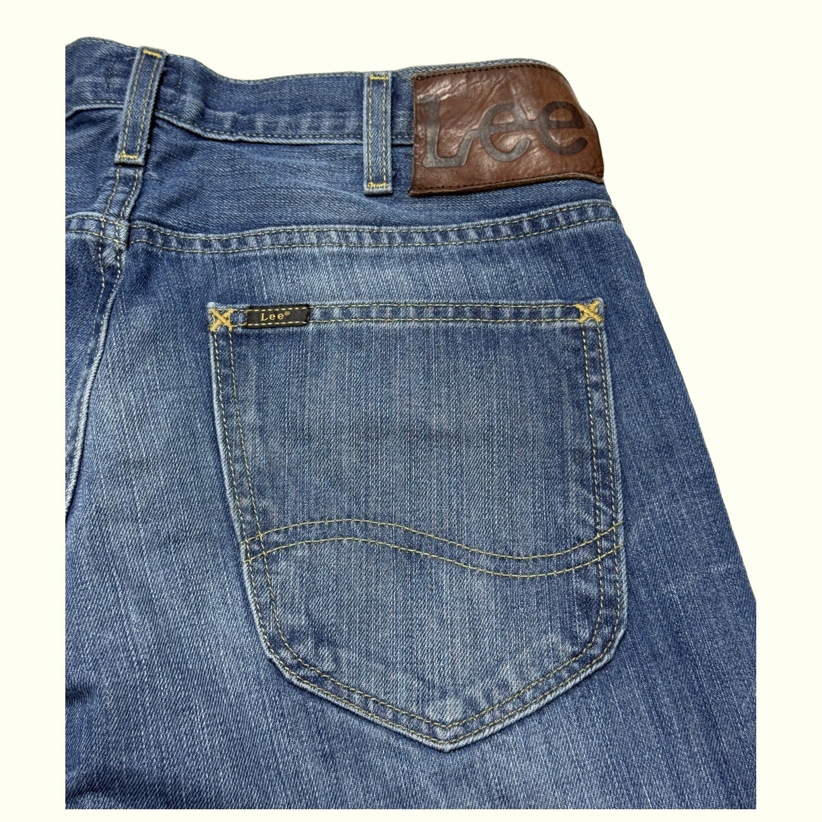 Lee Jean Regular Homme 2010s Classique – W33