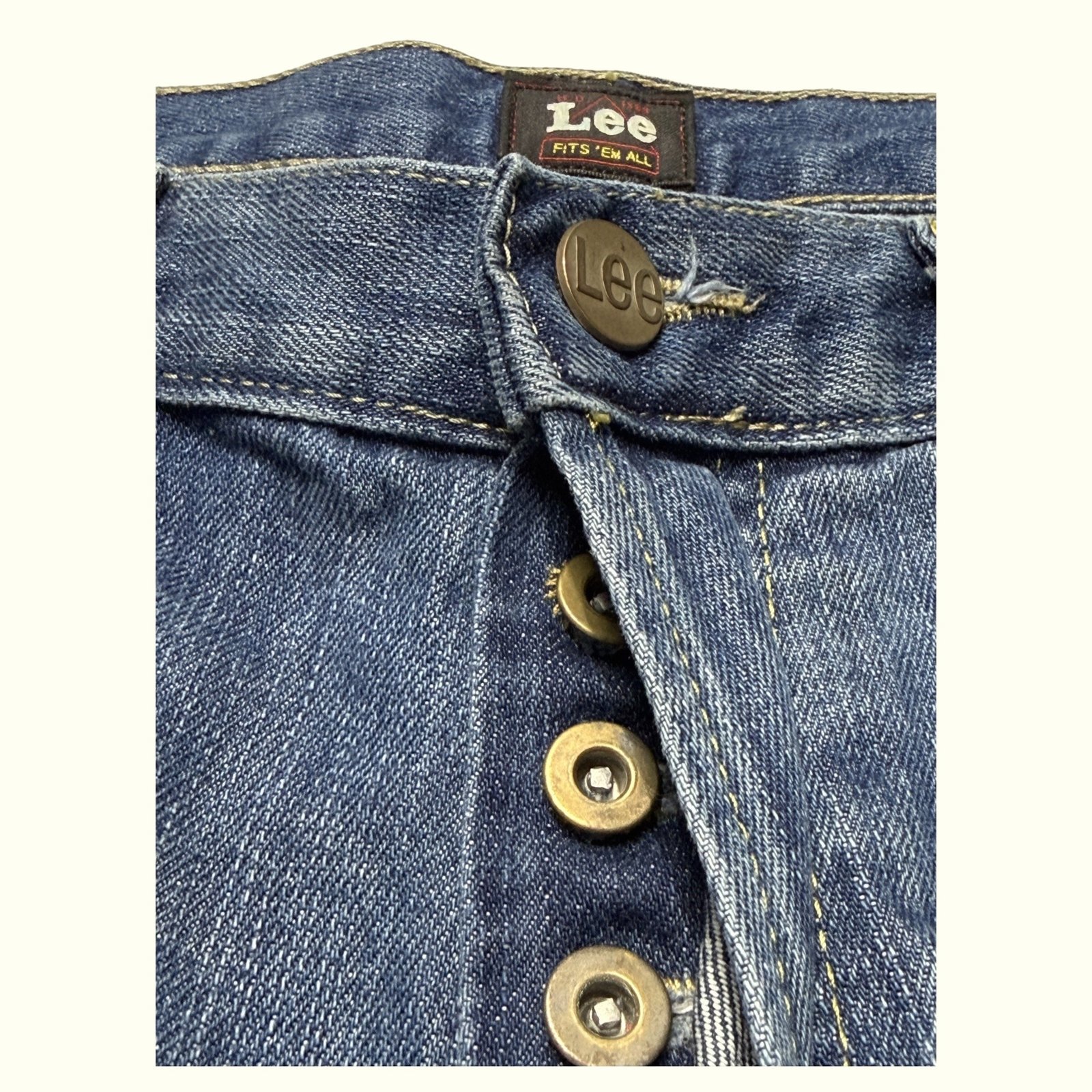 Lee Jean Regular Homme 2010s Classique – W33