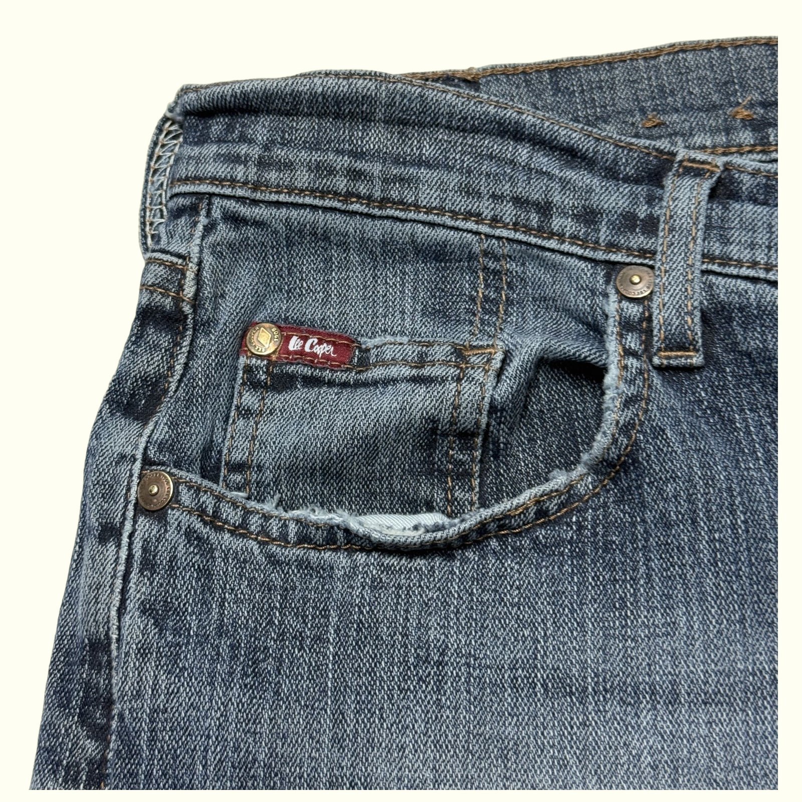 Lee Cooper Jean Regular Homme 2000s Vintage – W33