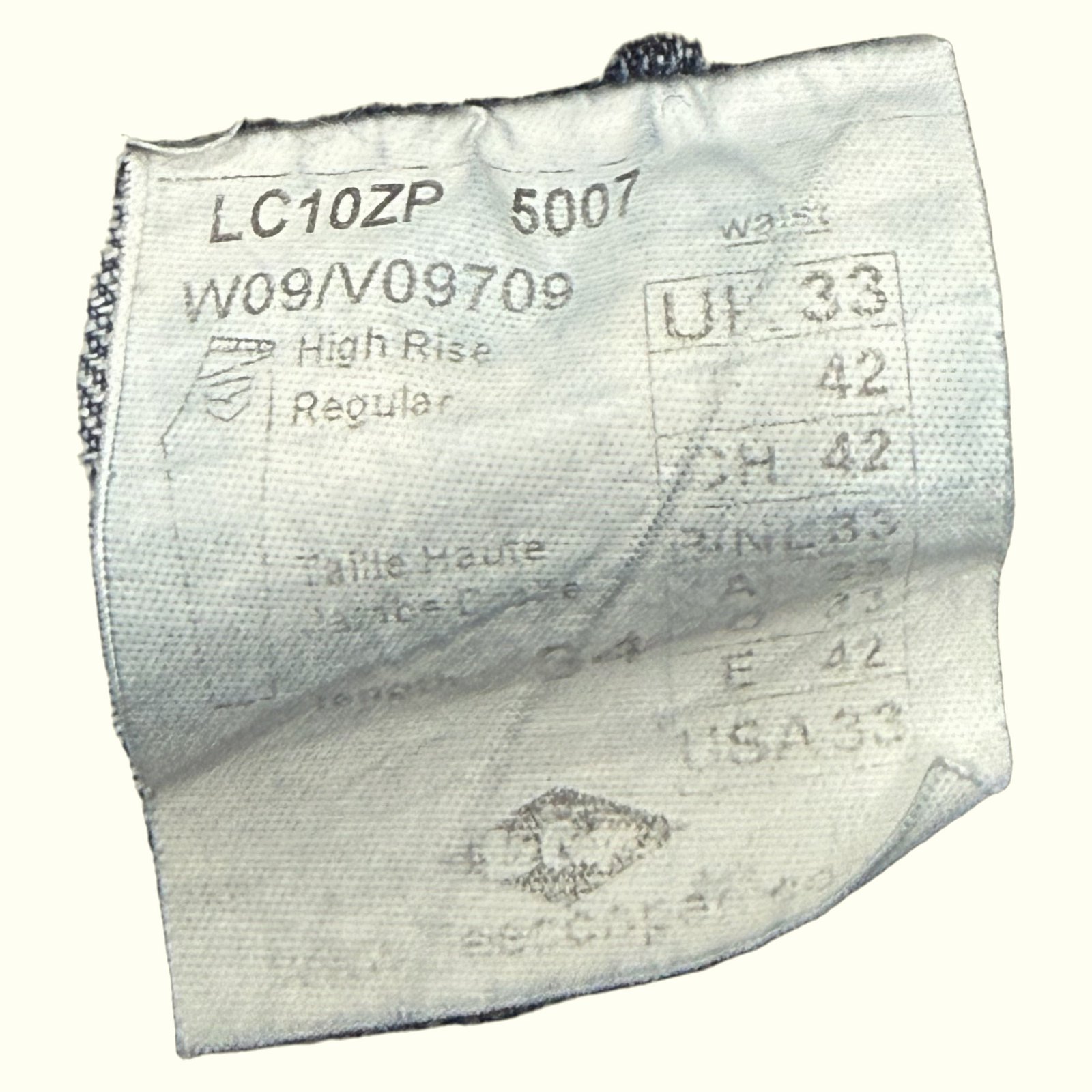 Lee Cooper Jean Regular Homme 2000s Vintage – W33