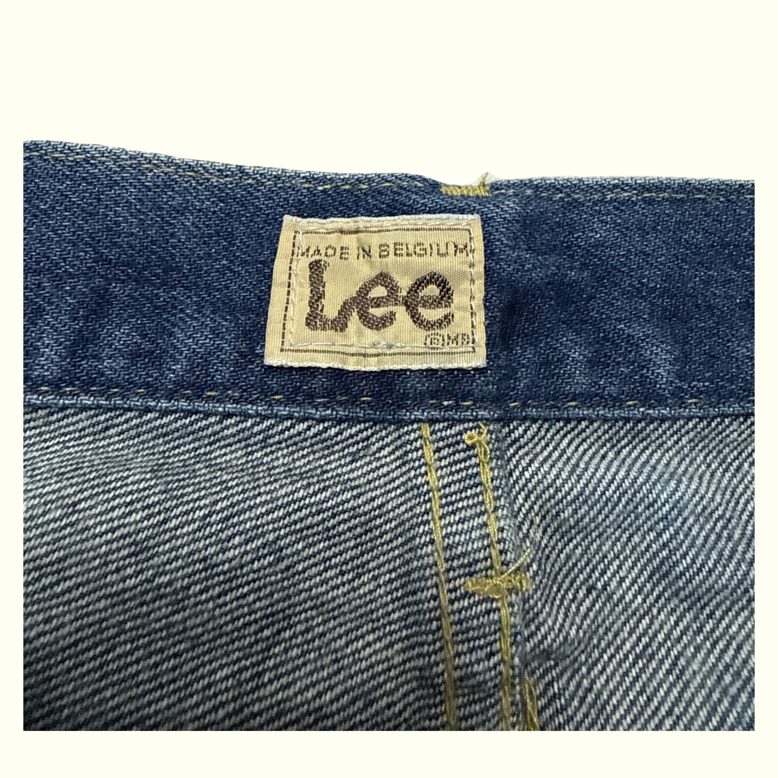 Lee Jean Regular Homme 1980s Vintage – W35